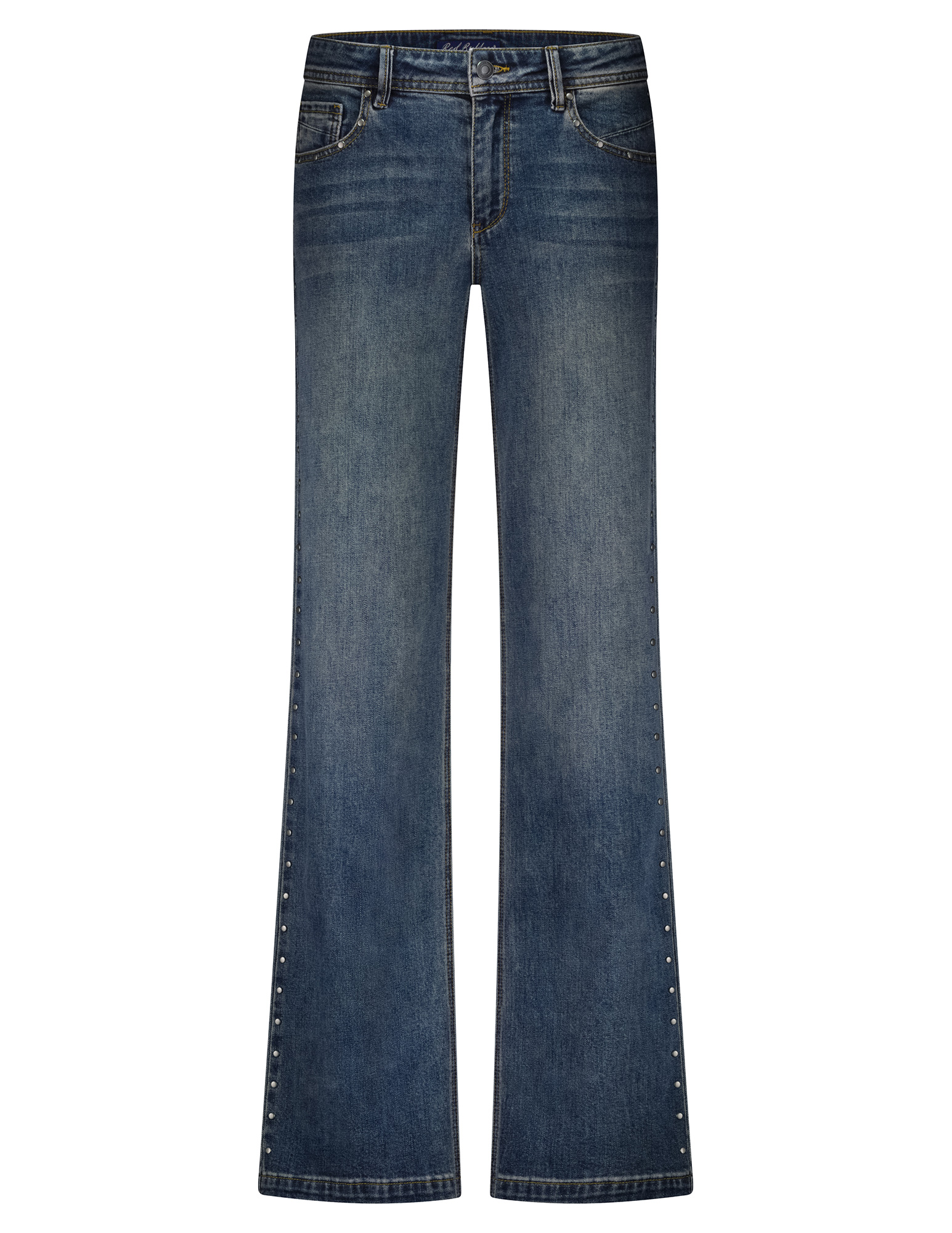 Red Button Jeans Colette studs SRB4613 Jeans blauw