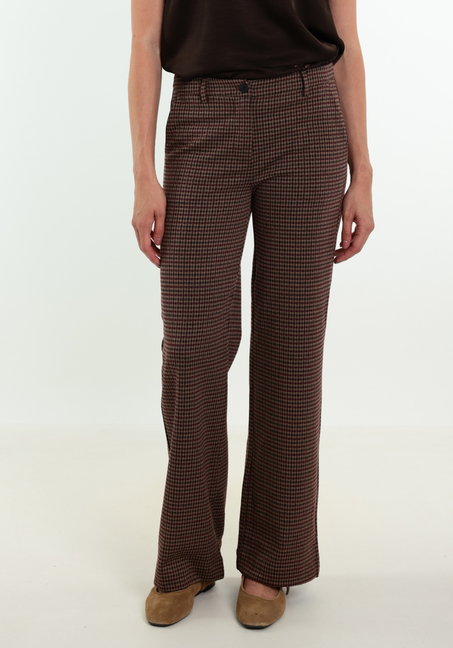 FREE|QUENT Broek Sonny 211687 Taupe