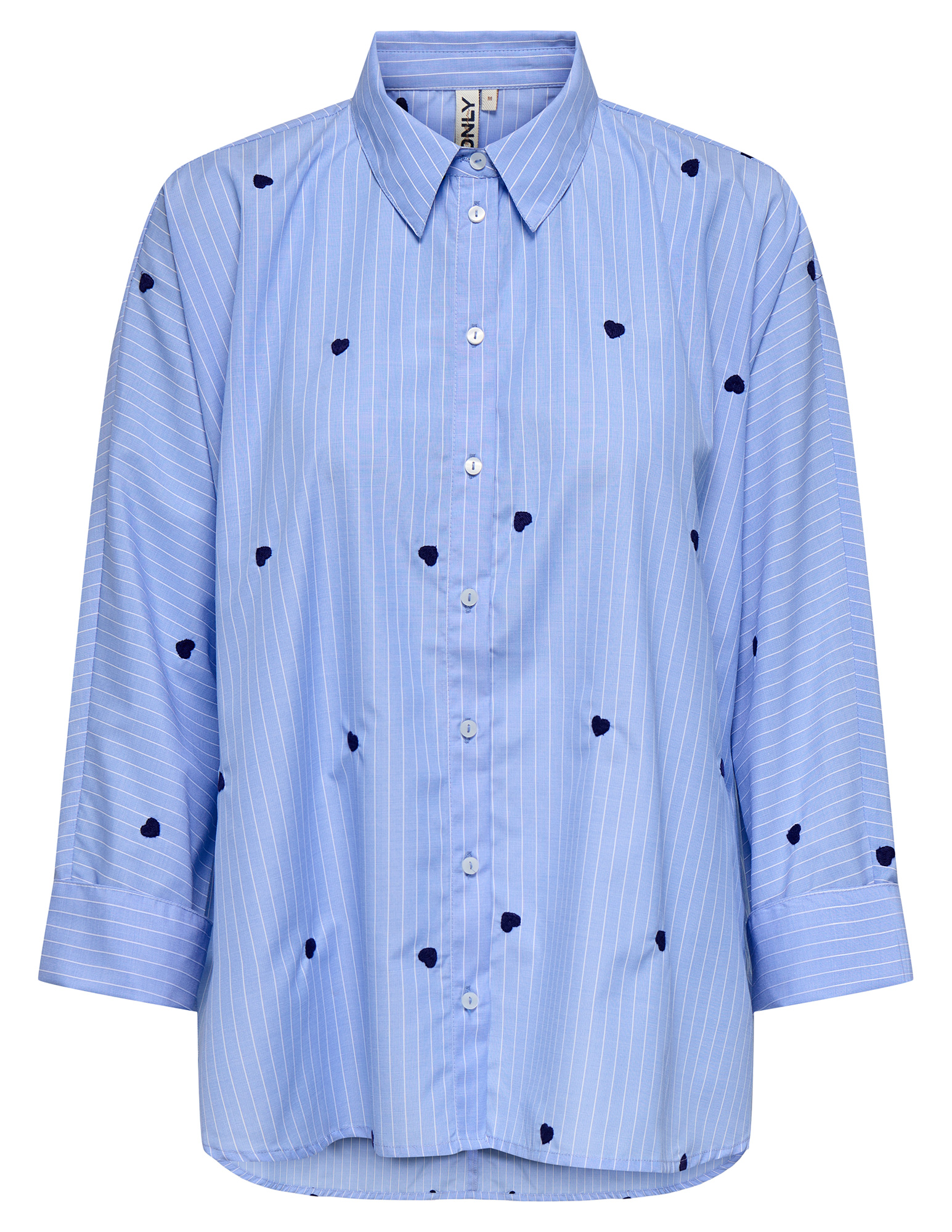 Only Blouse New lina grace 15344336 Licht blauw