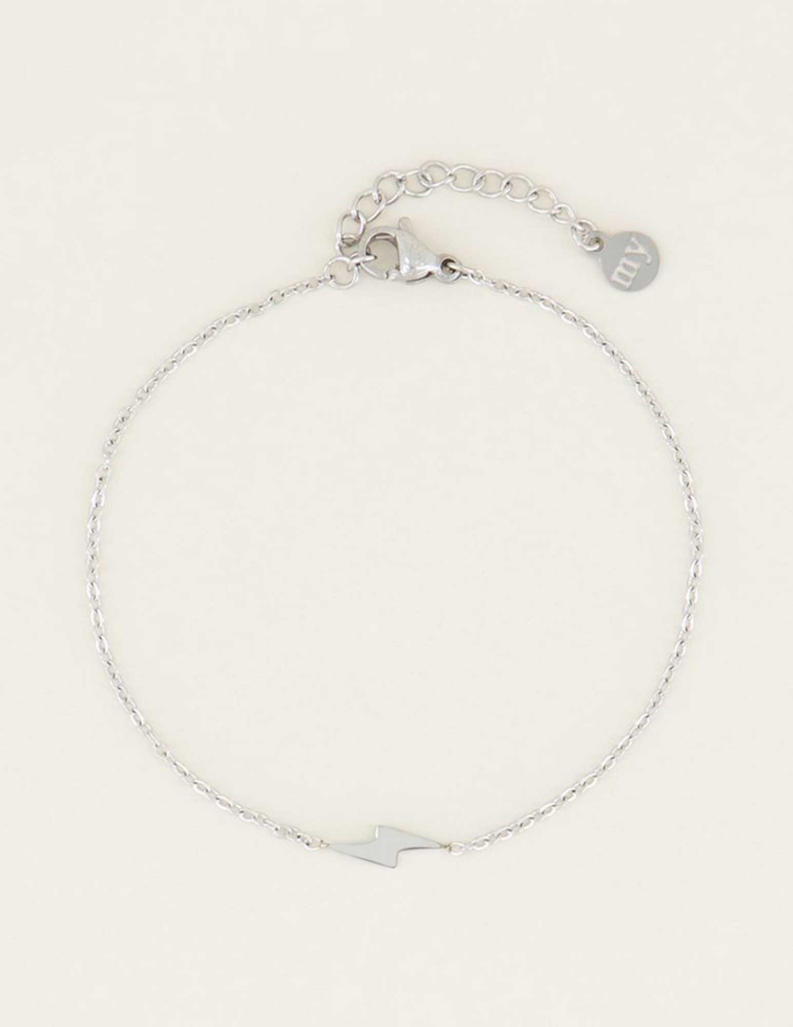 My Jewellery Armband bliksem MJ03147 Zilver