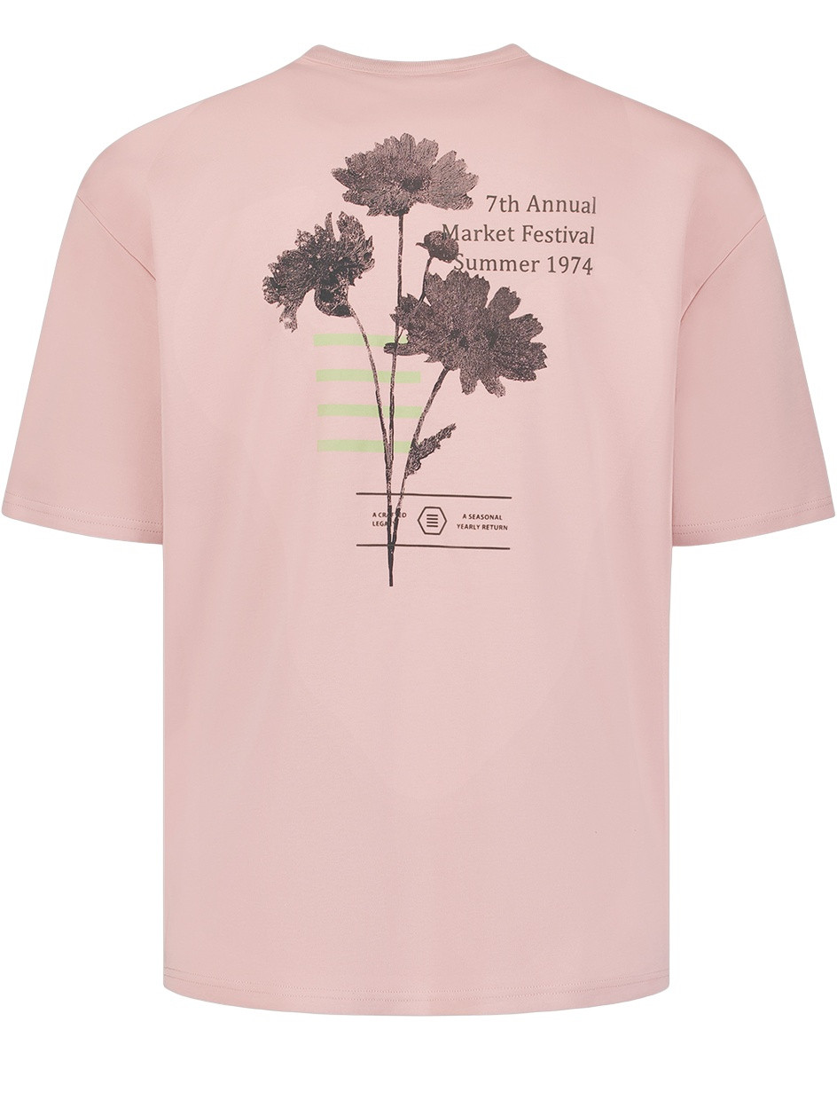 No Excess T-shirt interlock 31340212 Licht rose