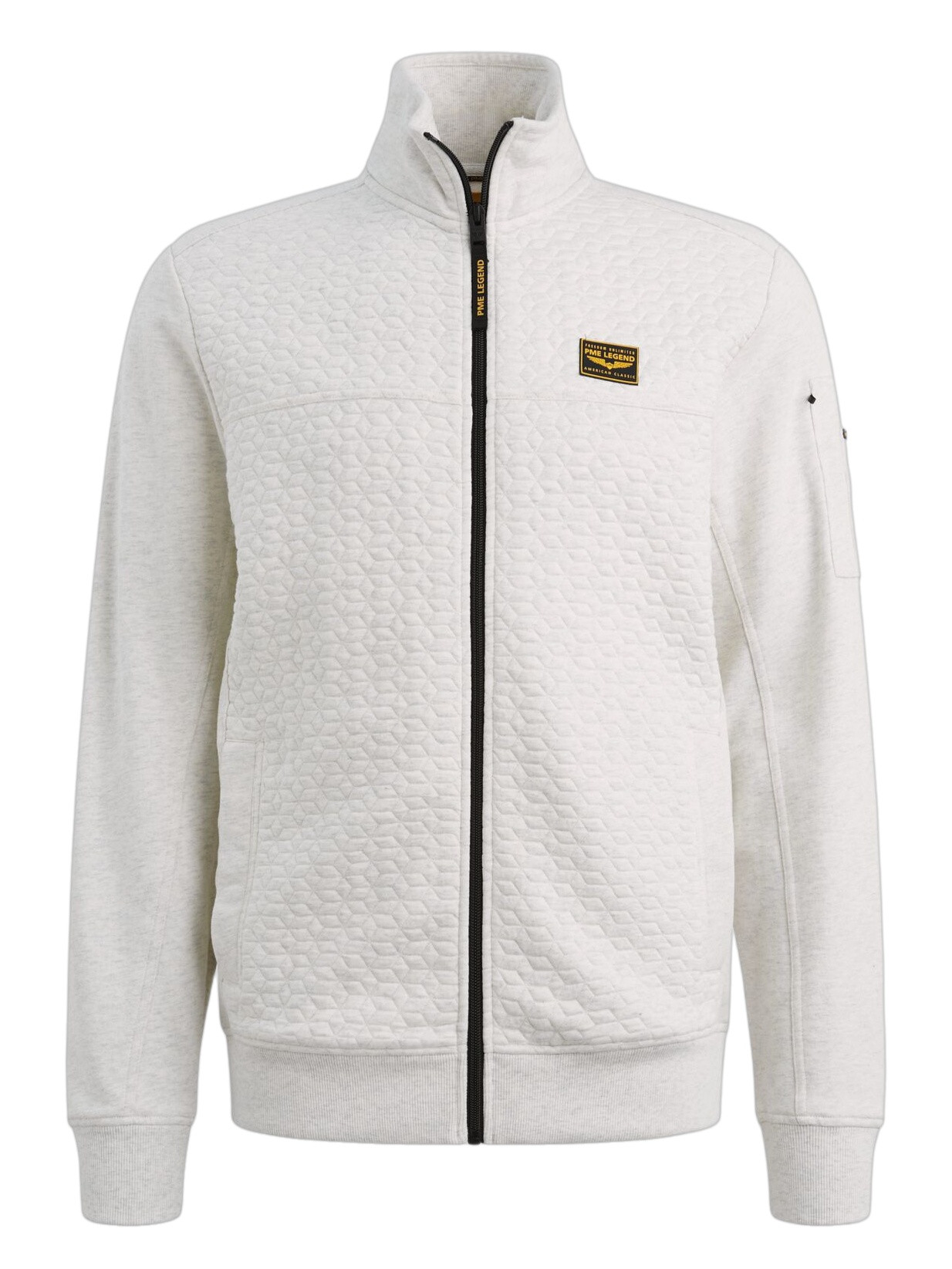 PME Legend Vest jacquard  PSW2602475 Ecru