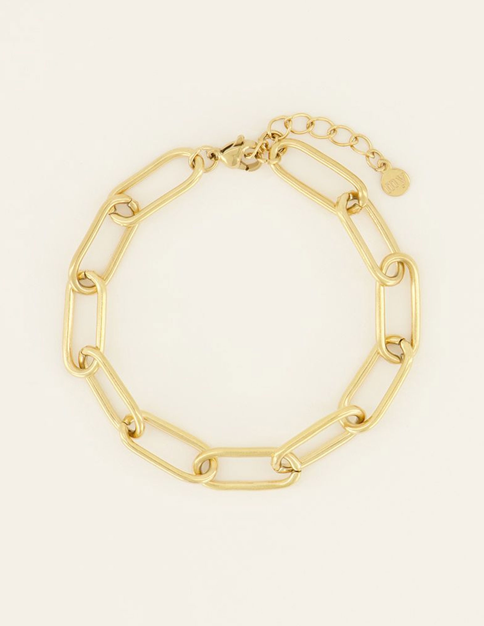 My Jewellery Armband schakels MJ07940 Goud