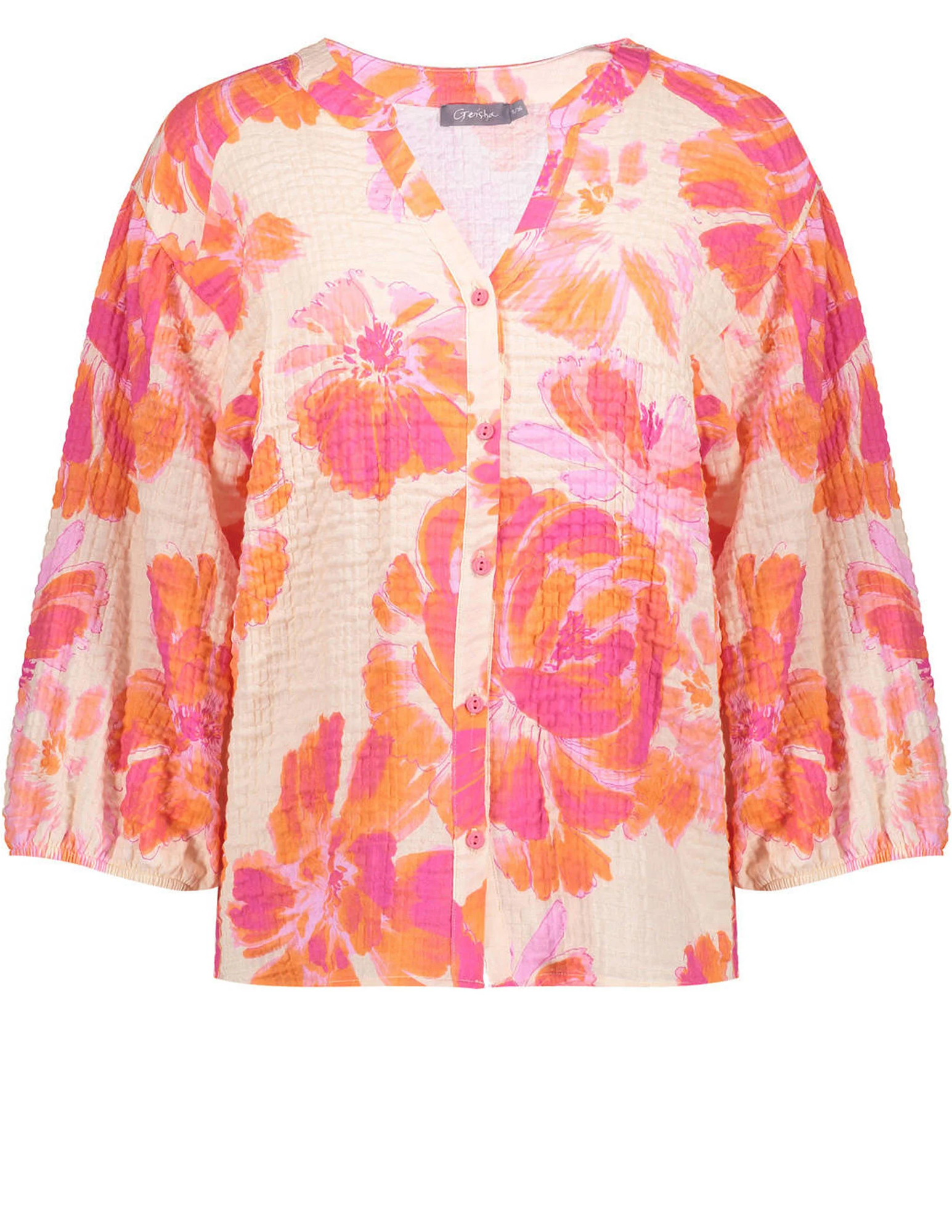 Geisha Blouse 63490-20 Oranje
