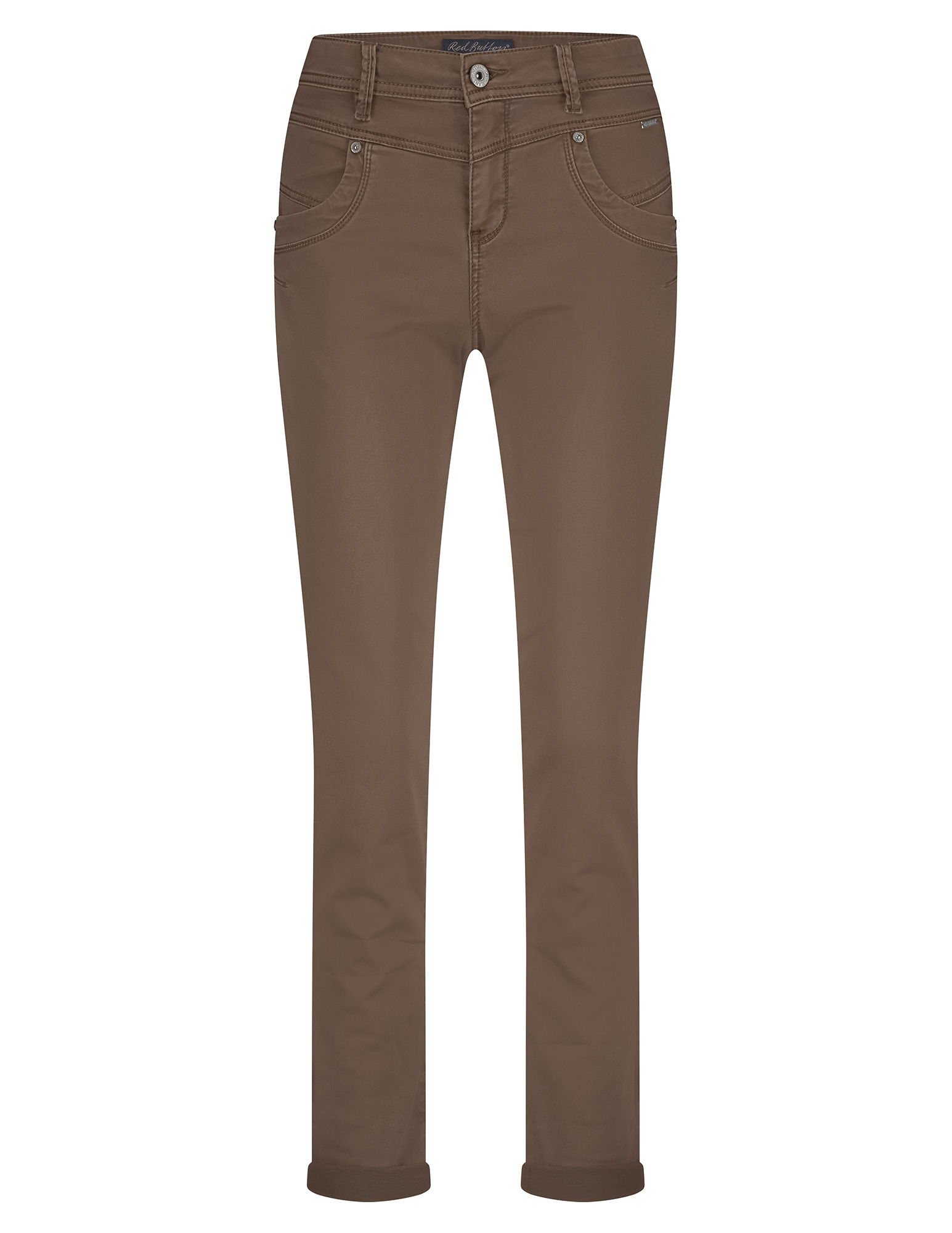 Red Button Broek Relax jog SRB4665 Bruin