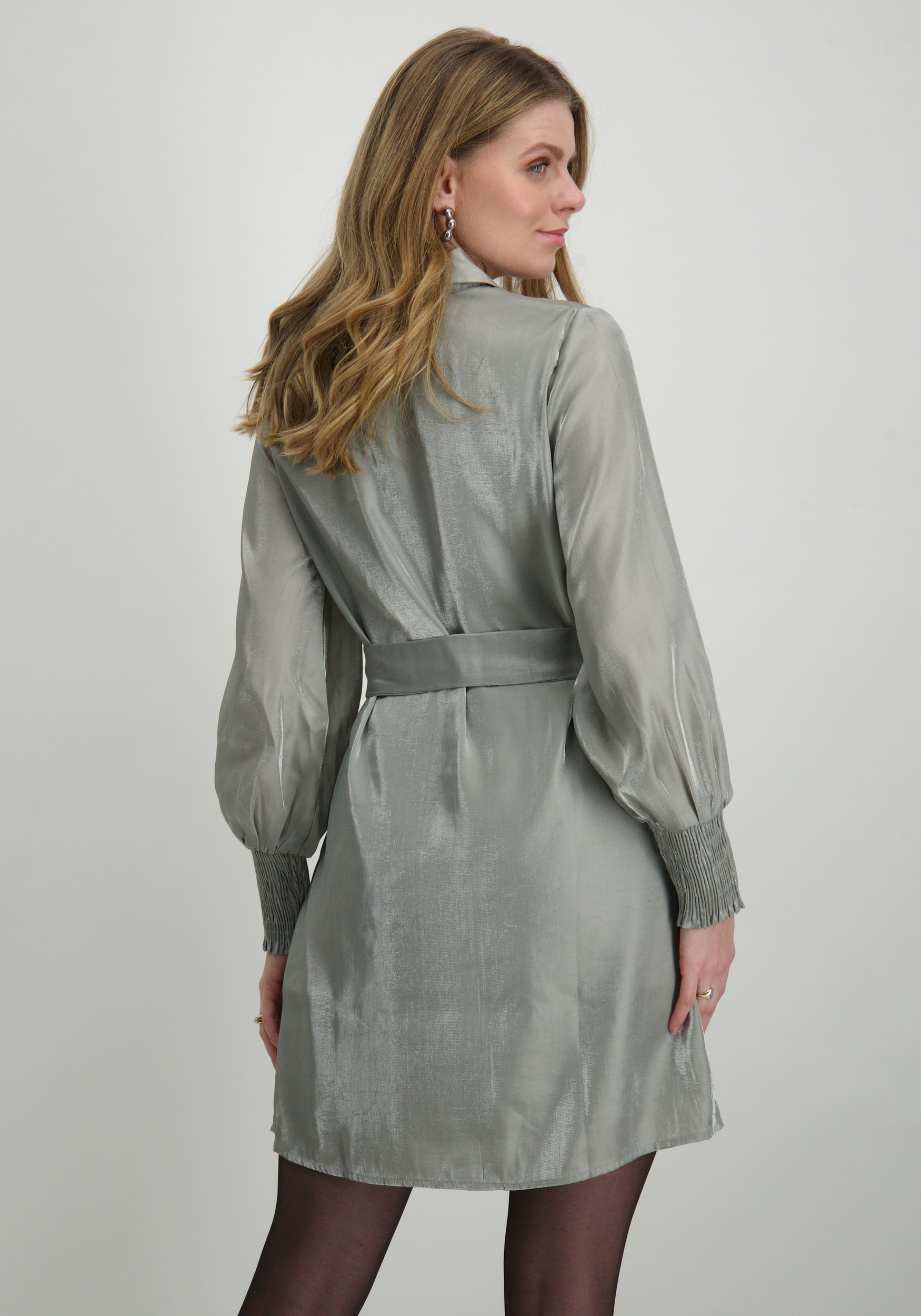 Vero moda Jurk Elma 10322378 Grijs