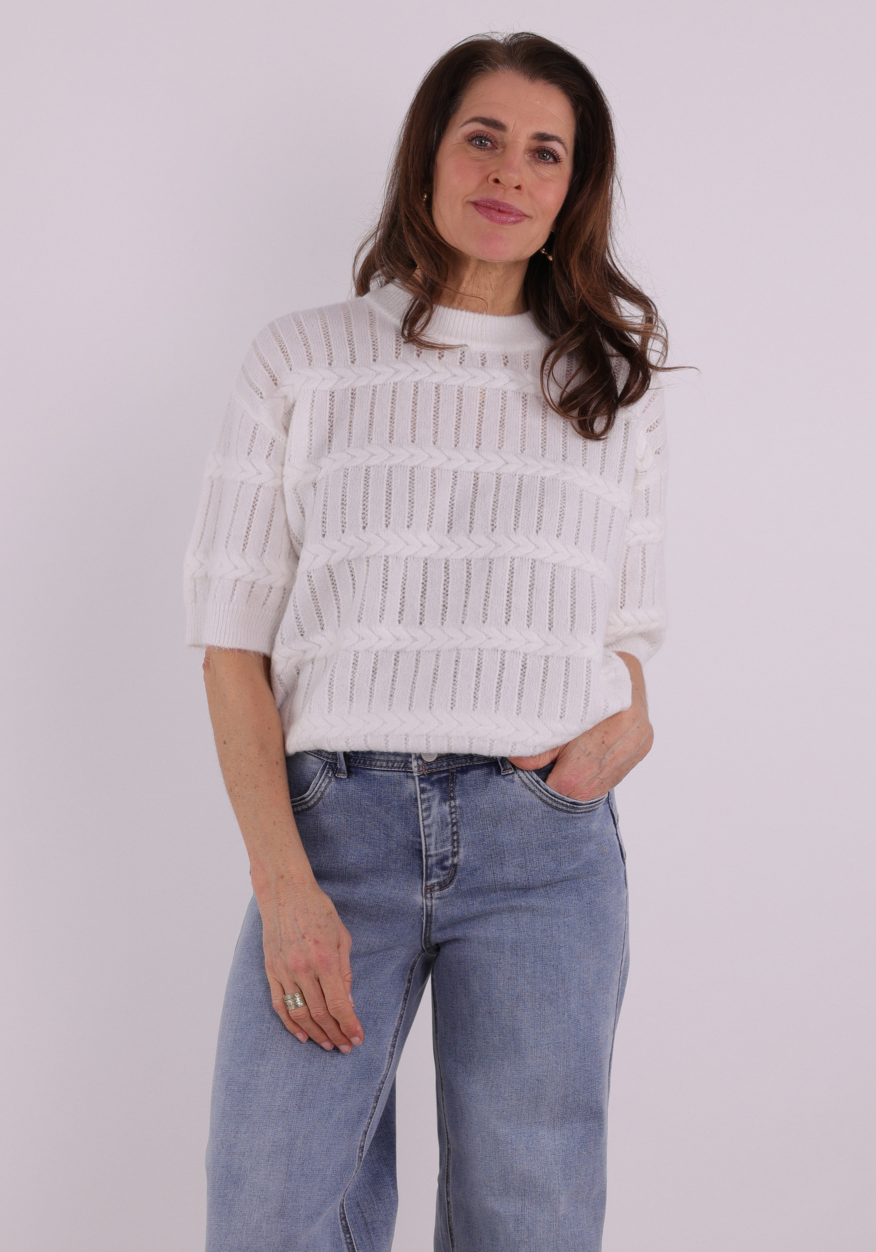 Kaffe Clothing Trui Monia 10511053 Wit