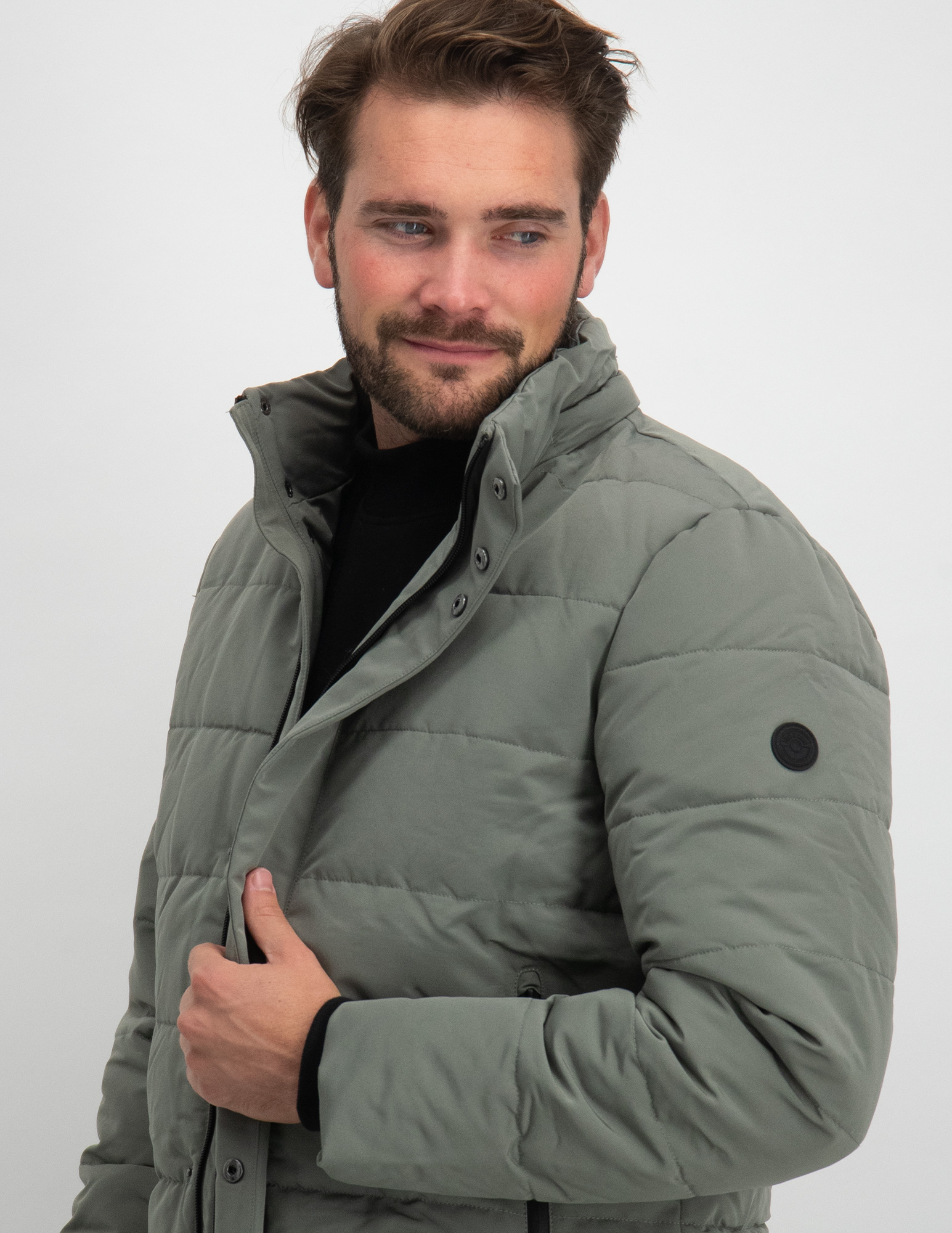 ONLY & SONS Winterjas Cayson 22019598 Grijs