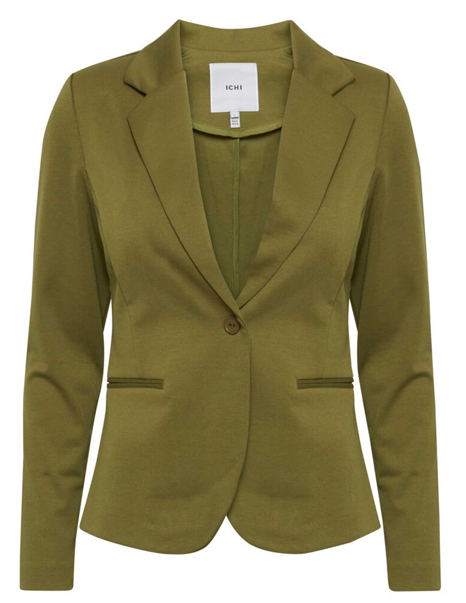 Ichi Blazer Kate 20101801 Olijf Groen