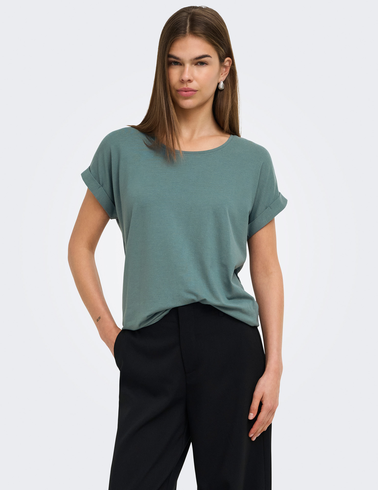 ONLY T-shirt Moster 15106662 Petrol