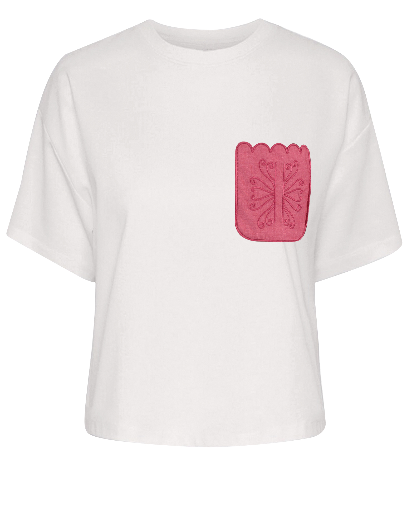 Vero moda T-shirt Dambra 10330122 Wit