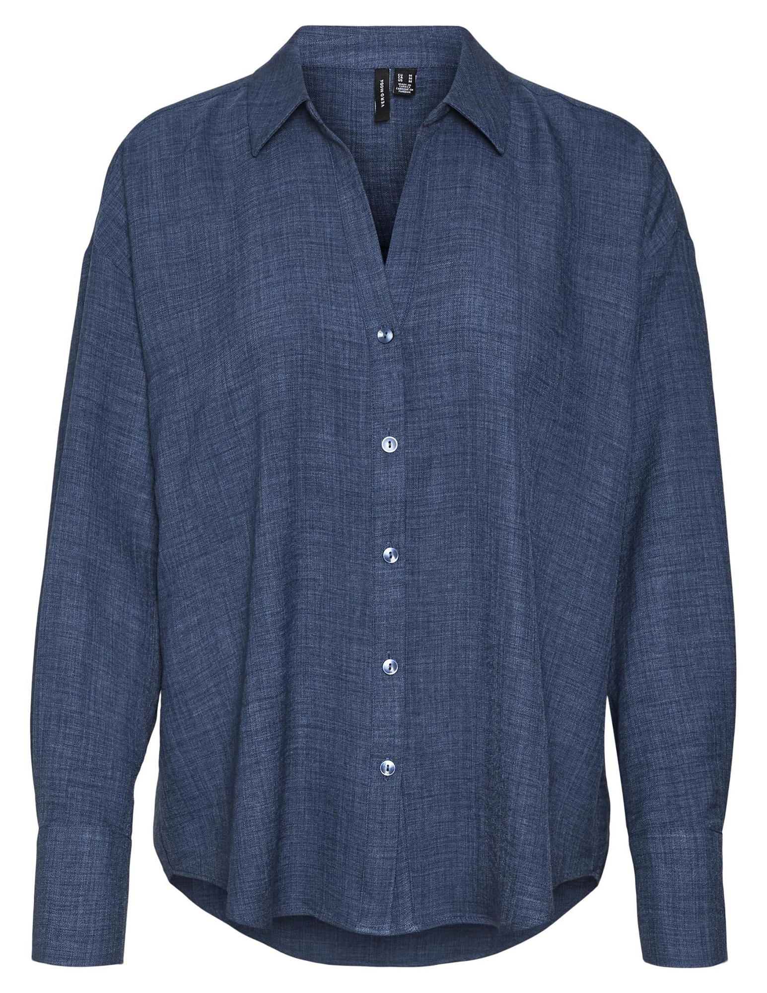 Vero moda Blouse Melaney queeny 10316389 Donker blauw