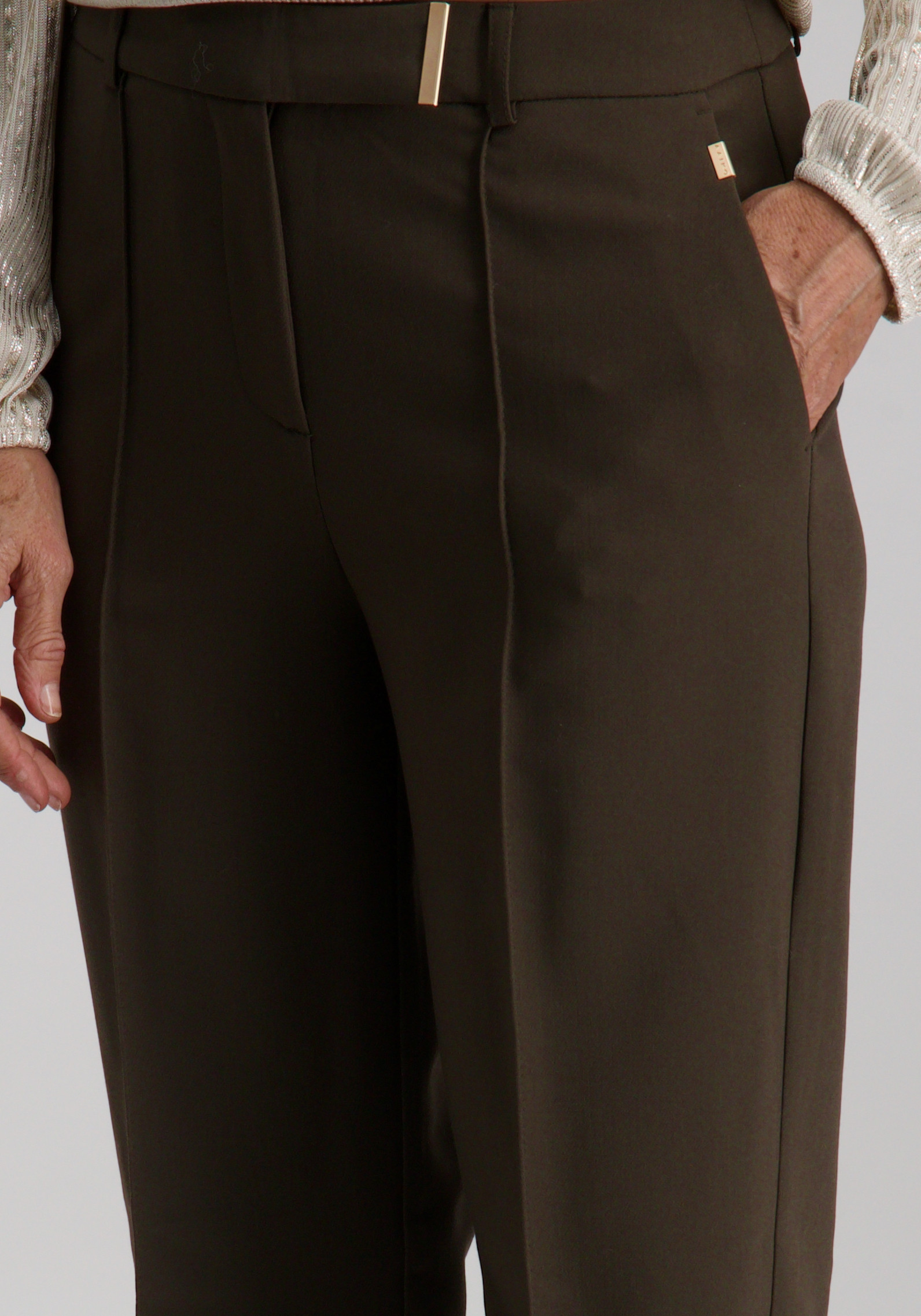 Aaiko BV Broek Chantalle CHANTALLE R PES 345 Donker groen