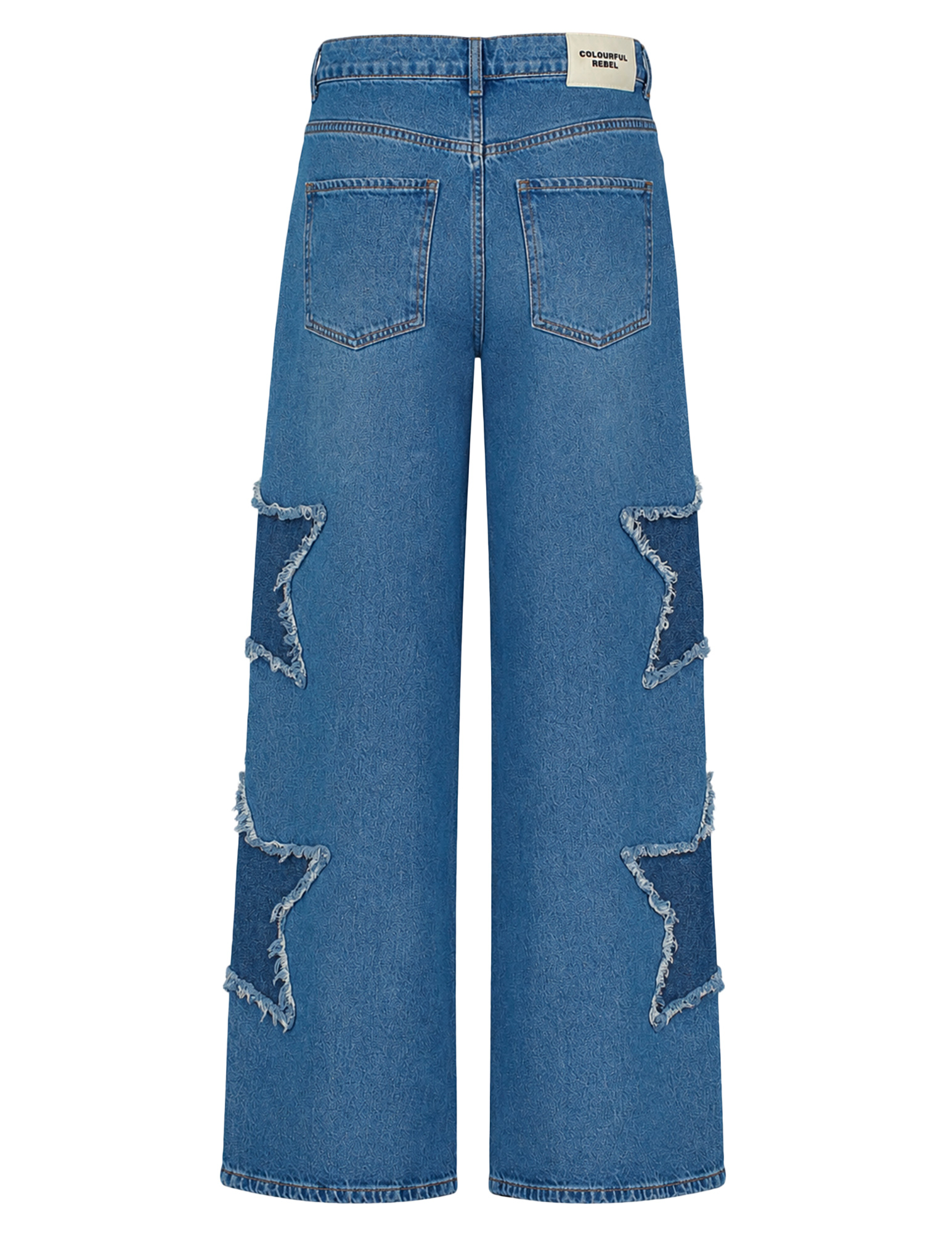 Colourful Rebel Jeans Zadie Star WP118087 Blauw