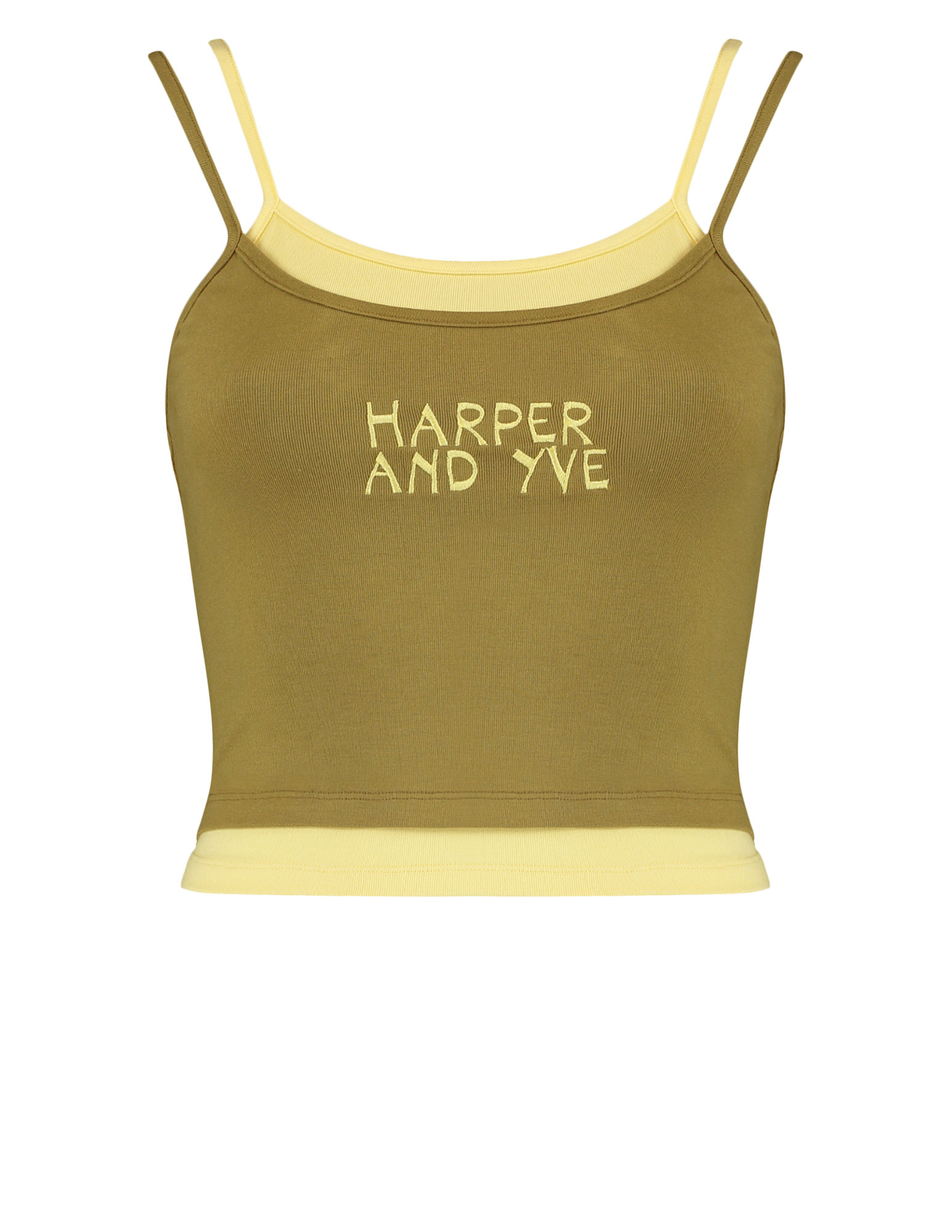 Harper & Yve Top Mikky SS6P405 Midden groen