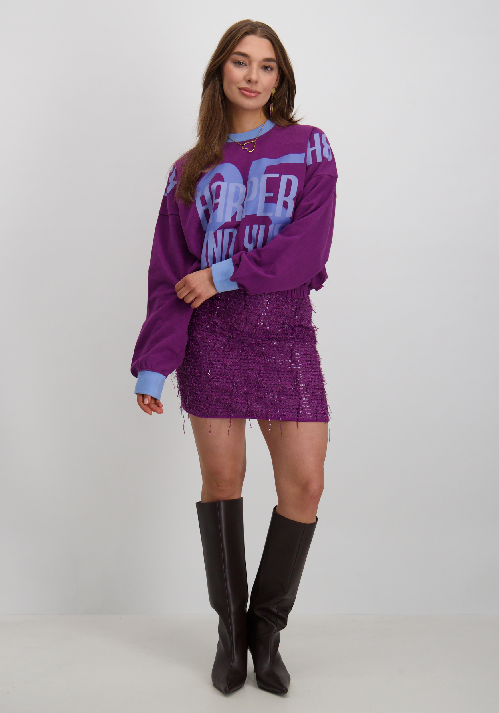 Harper & Yve Rok Balou DW25P012 Paars