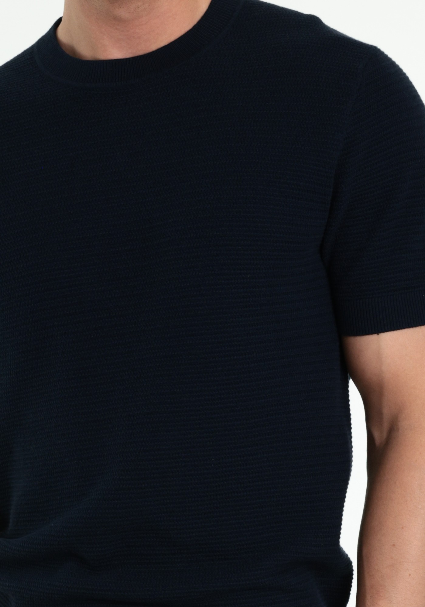 JACK & JONES Trui Riley 12292035 Donker blauw