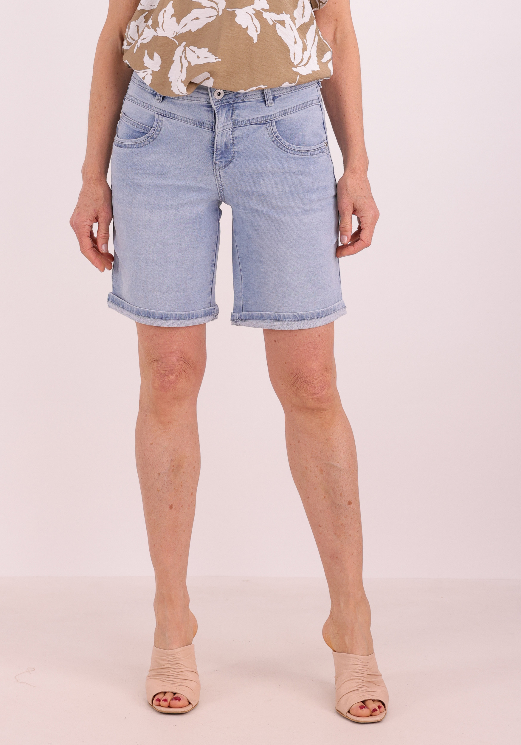 Red Button Short Relax SRB4931 Licht blauw