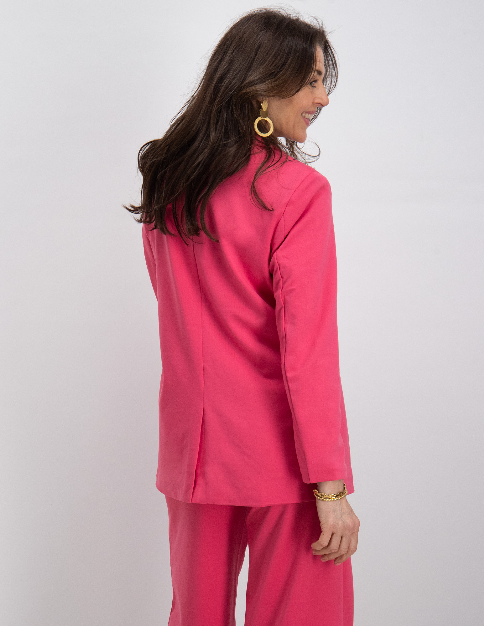 Ichi Oversized blazer Kate 20118123 Roze