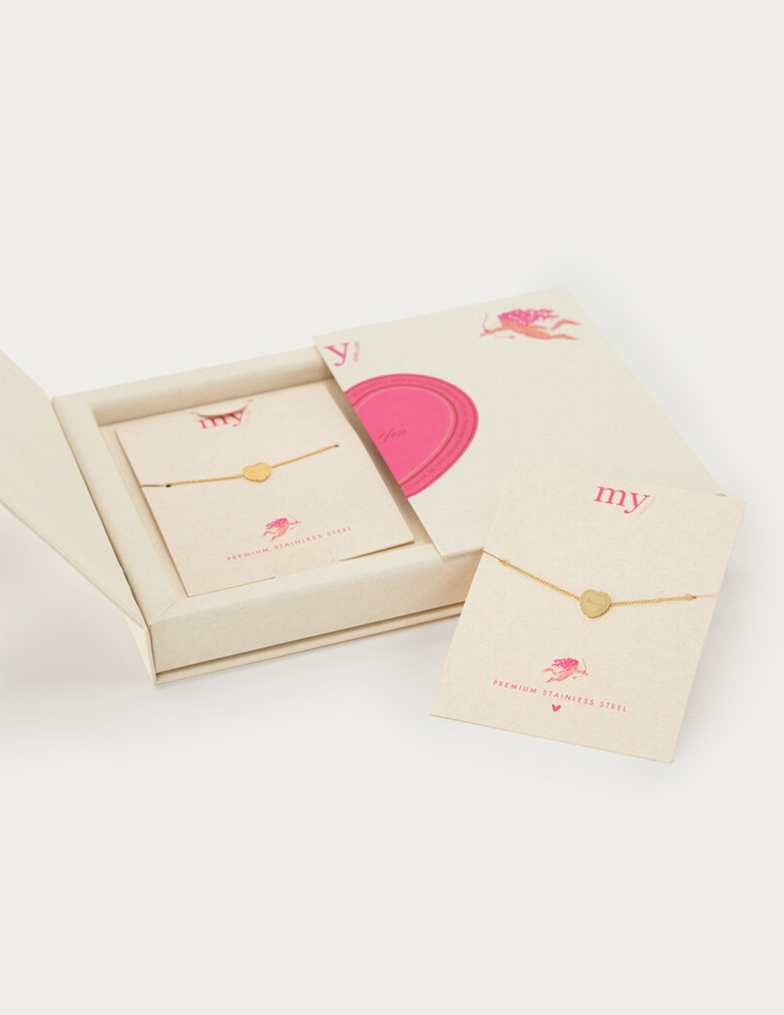 My Jewellery Love armbanden set Forever Together MJ15347 Goud