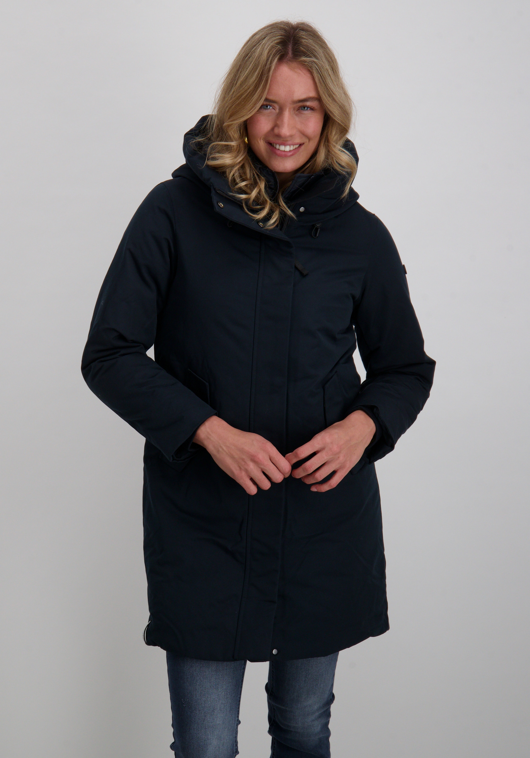 KHUJO Winterjas Wedelia 1031CO253 Donker blauw