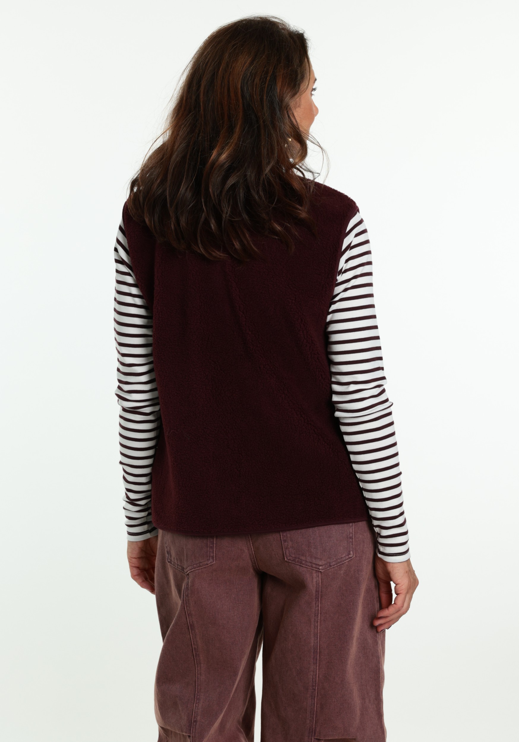 FREE|QUENT Gilet 207624 Bordeaux