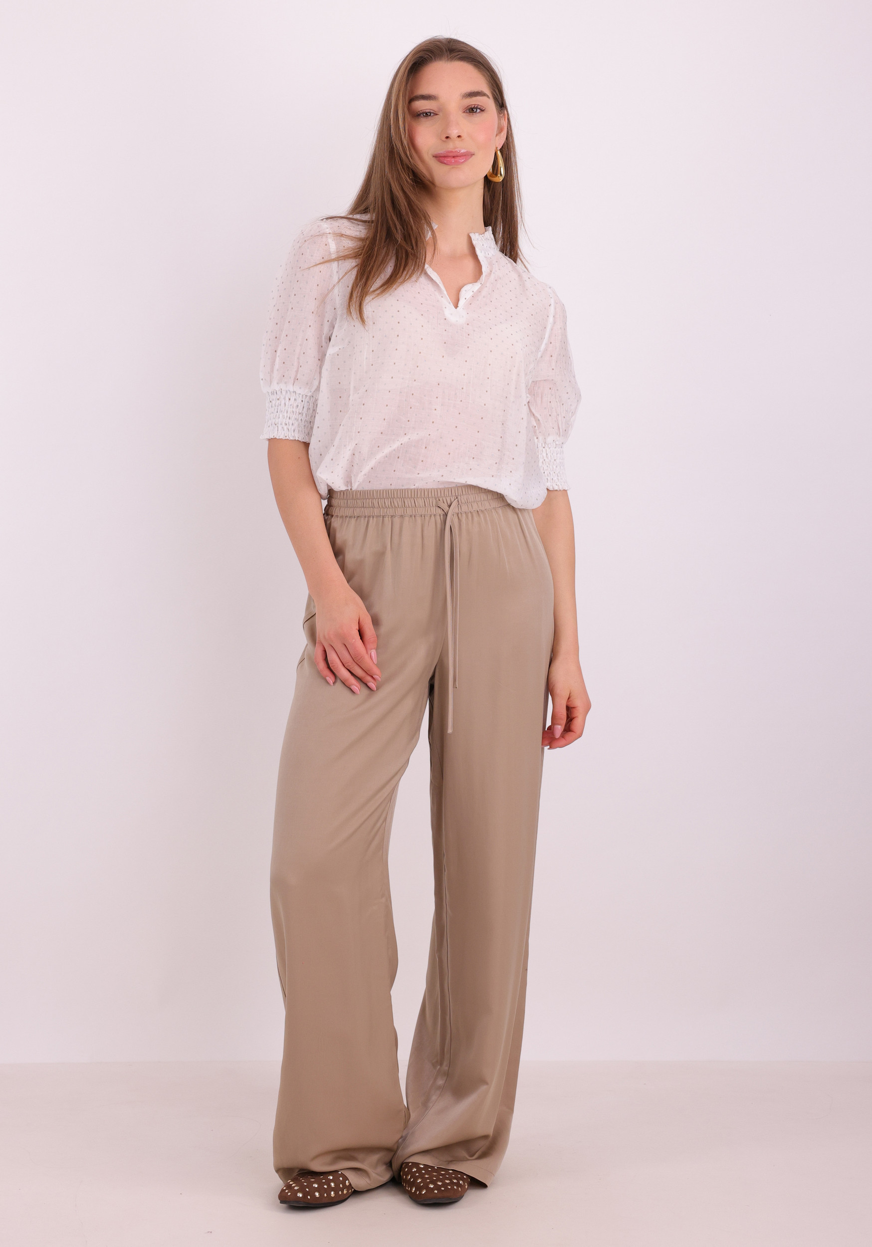 VERO MODA Broek Lina 10347033 Zand
