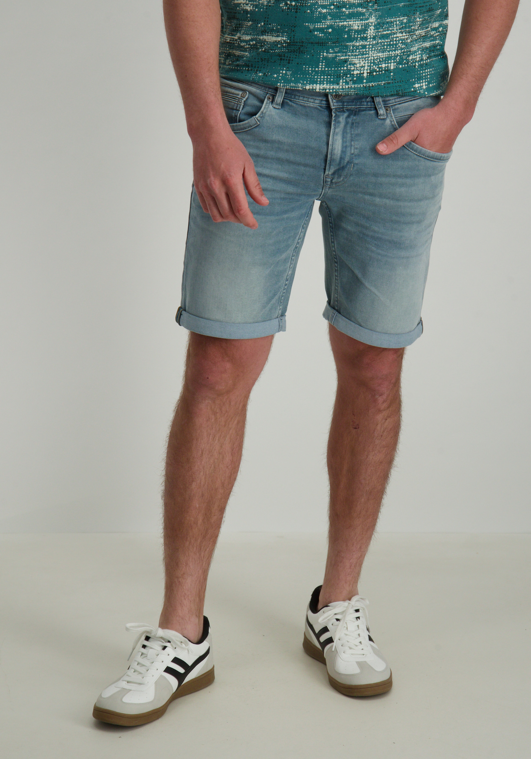 PME Legend Korte broek Tailwheel PSH2503752 Midden grijs