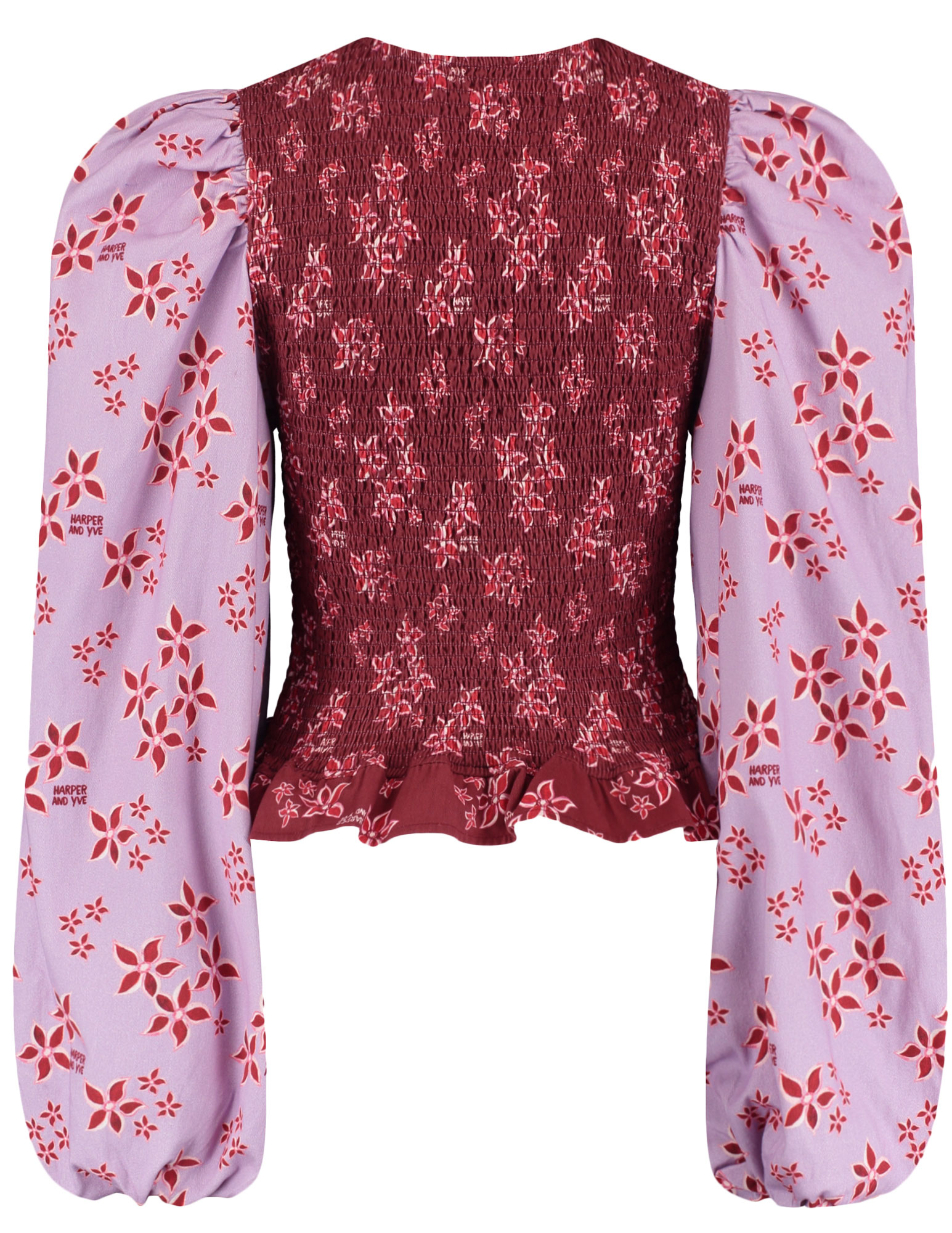 Harper & Yve Blouse Elin AW25C605 Bordeaux