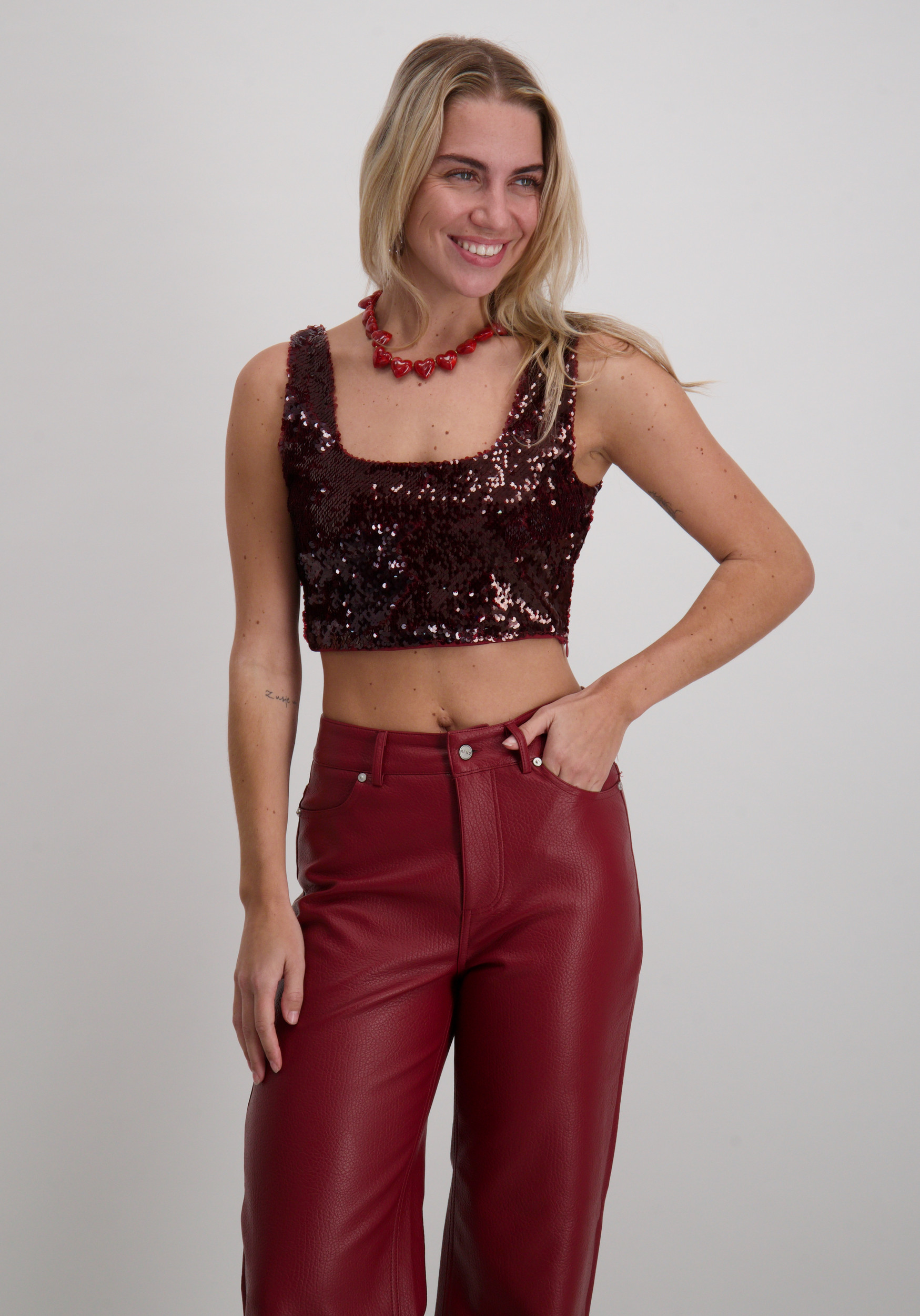 Refined Department Top Luca R2511868815 Bordeaux