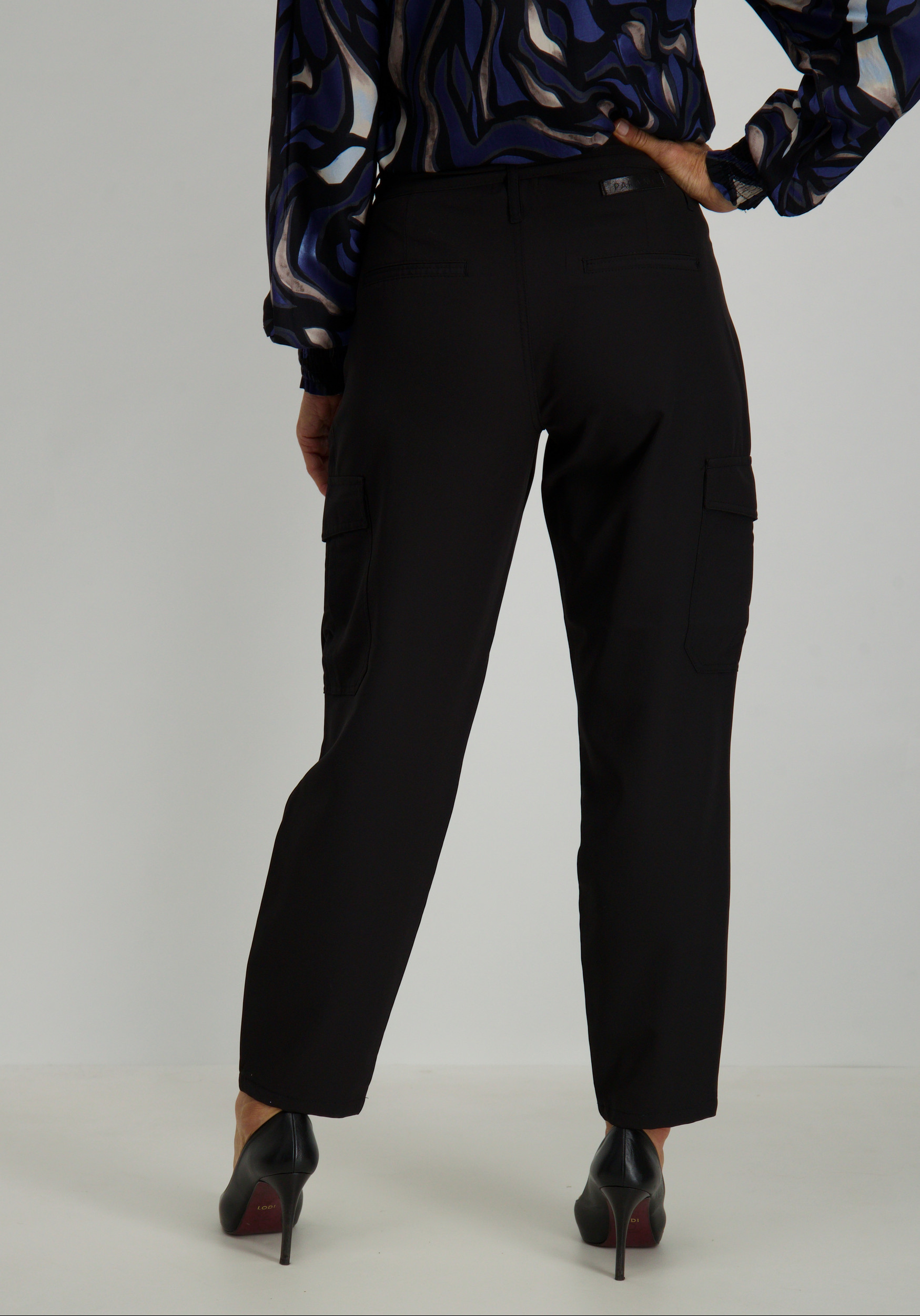 Para Mi Broek Carice cargo FW241.238317 Zwart