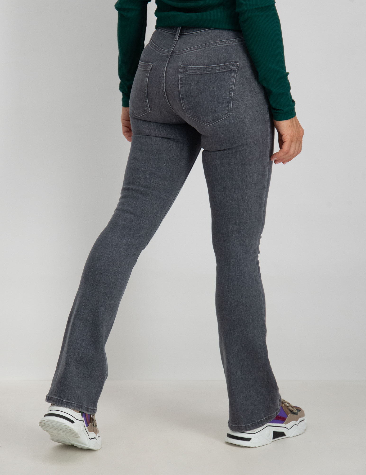 Only Flared jeans Blush 15233721 Grijs