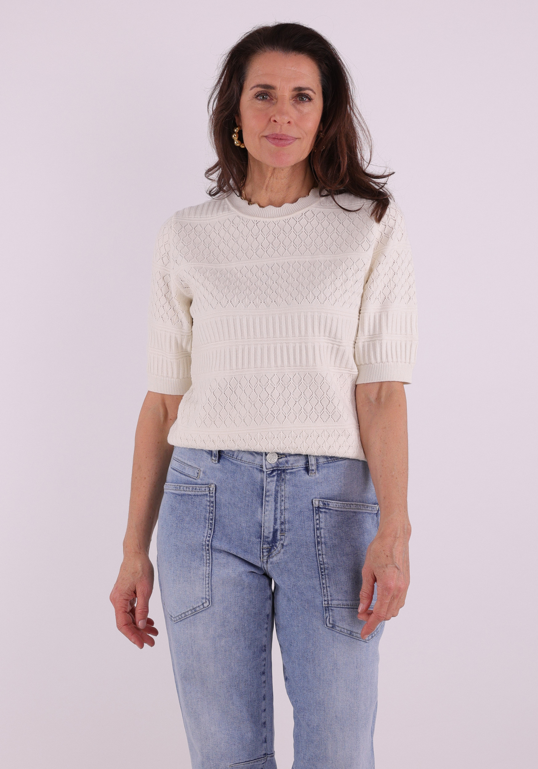 Vila Trui Milos 14114746 Wolwit-ecru