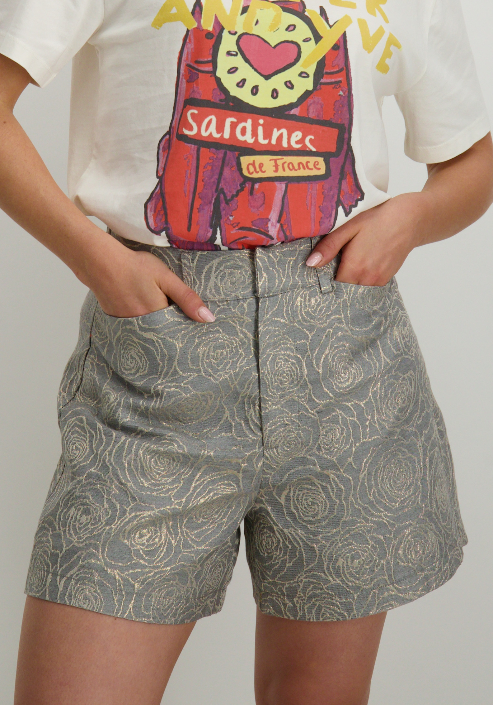 Amaya Amsterdam Short Miss Congeniality grijs