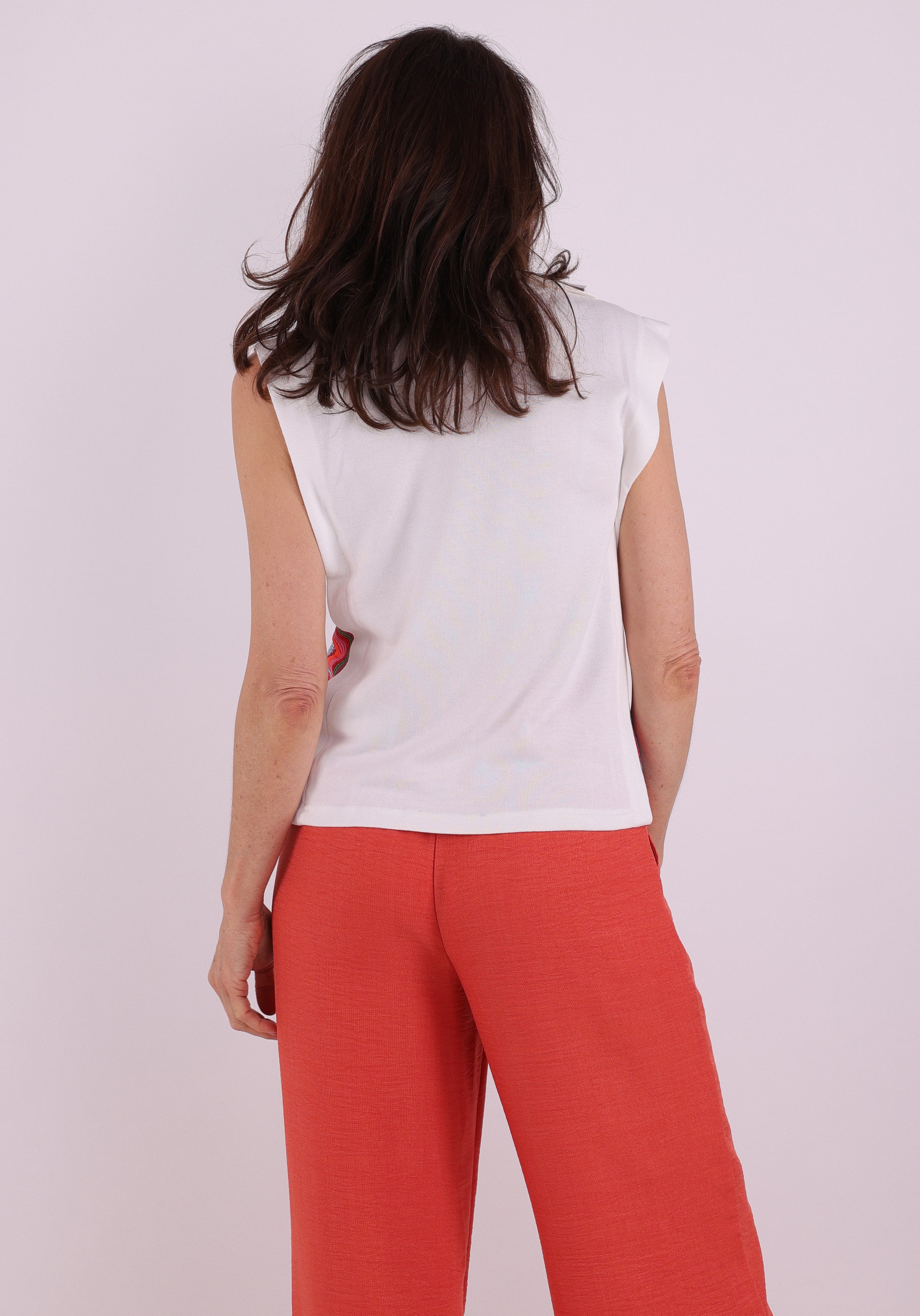 Ichi Top Libella 20125671 Wolwit-ecru