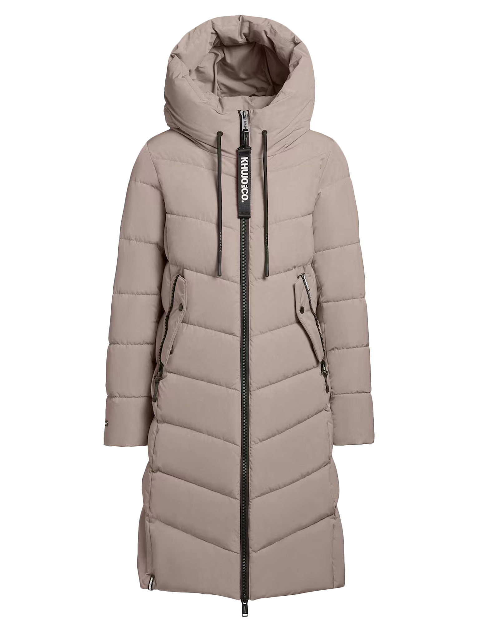 KHUJO Winterjas Mikia2 1257CO253 Taupe