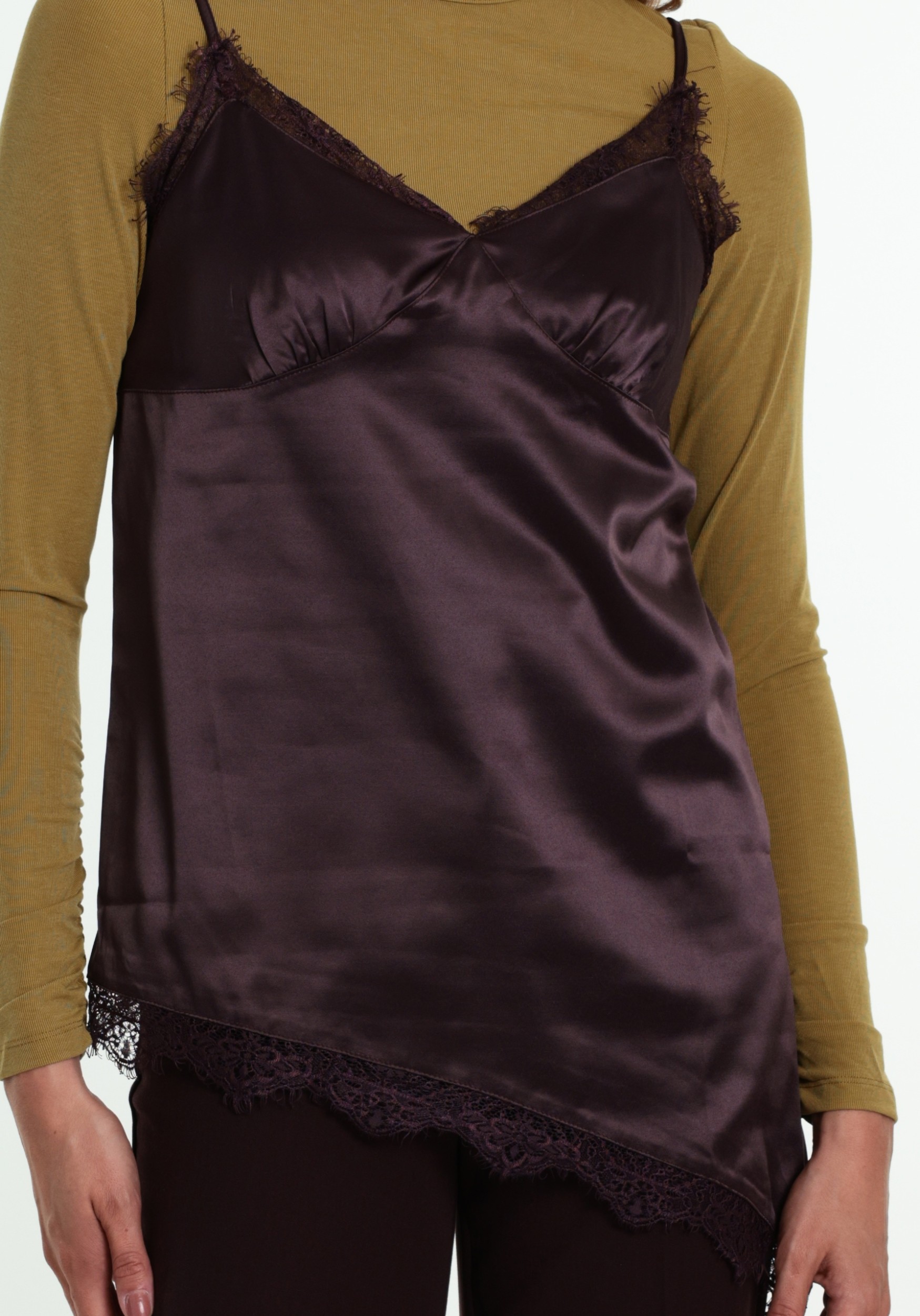 Harper & Yve Top Faye AW6P403 Donker Paars