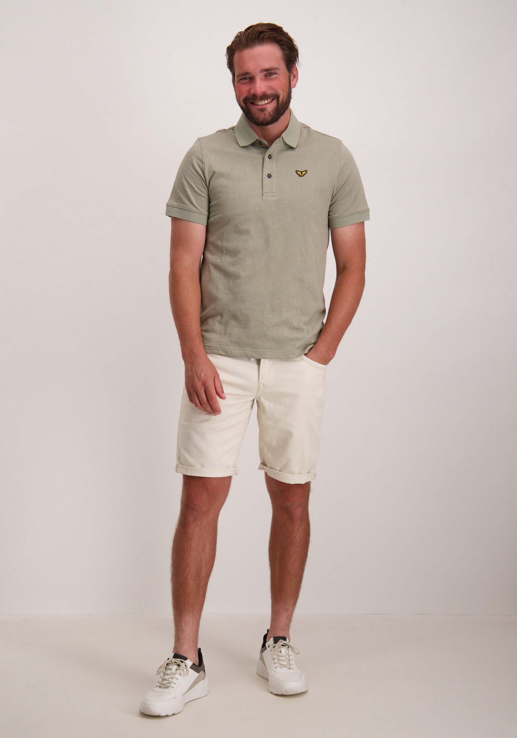 PME Legend Polo PPSS2505860 Midden groen