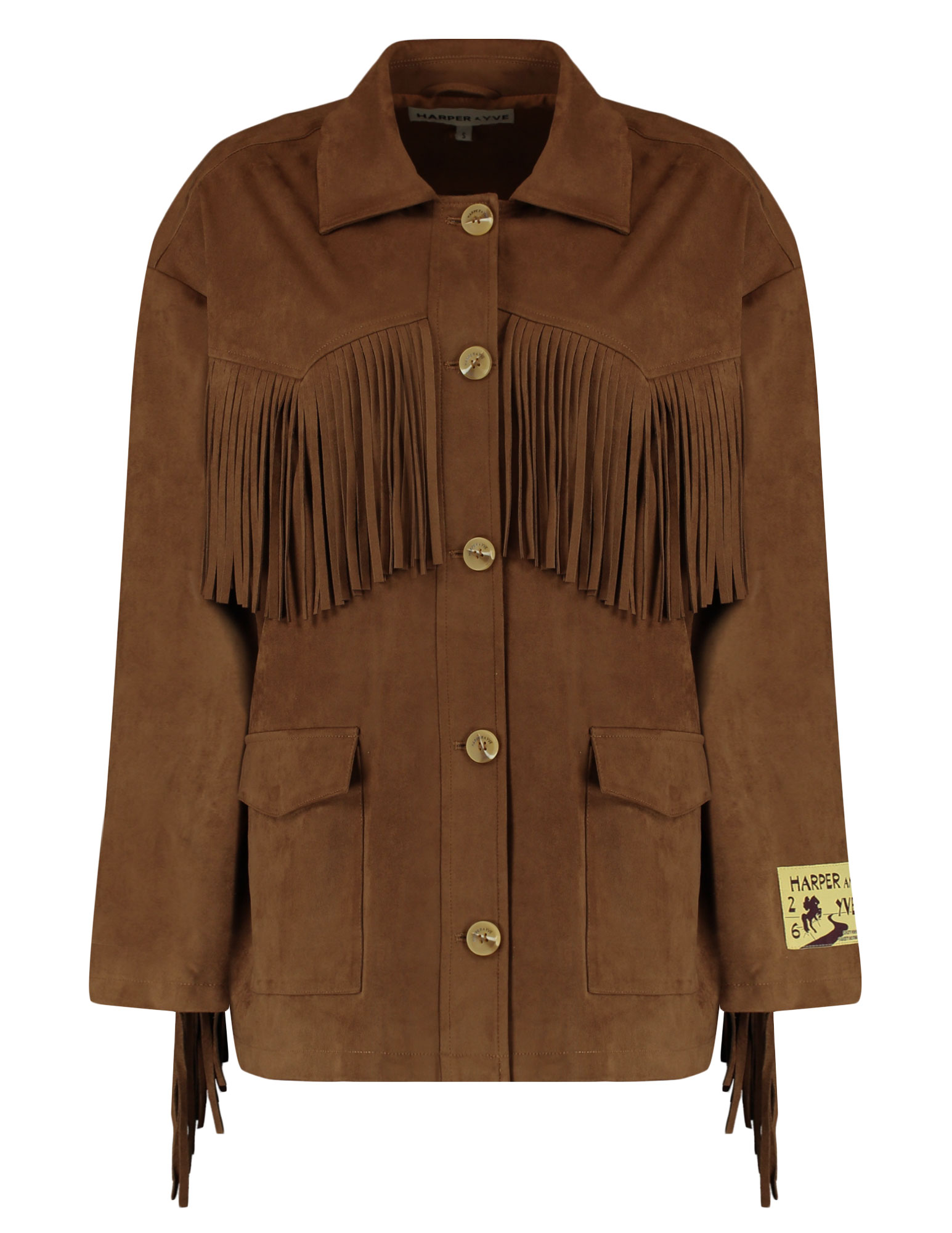 Harper & Yve Jacket Quinn SS6N203 Bruin