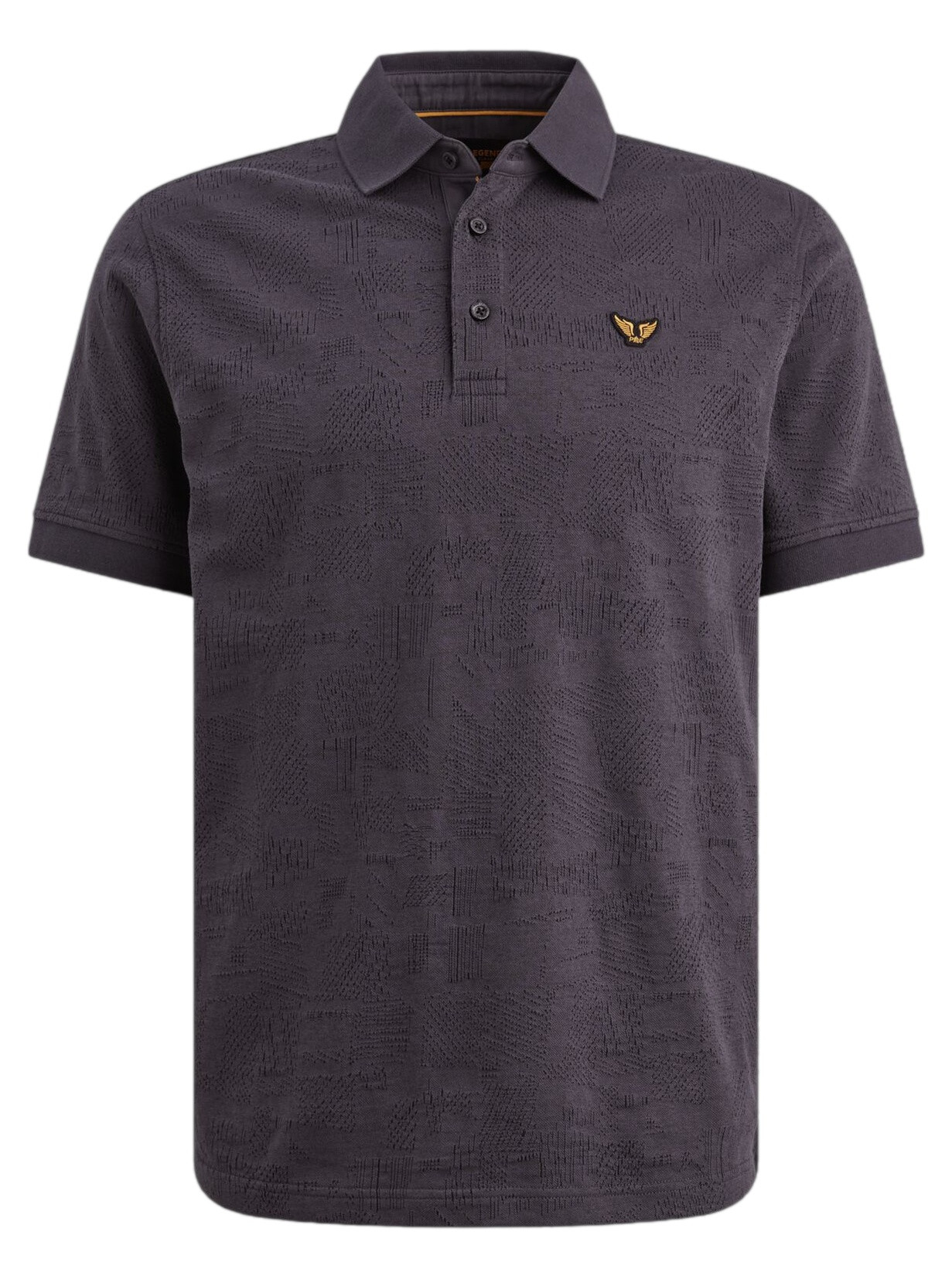 PME Legend Polo Jacquard PPSS2603883 Donker blauw