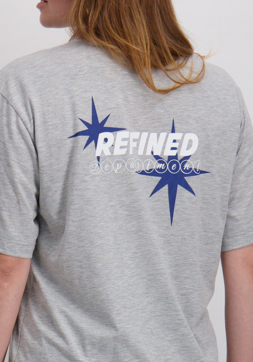 Refined Department T-shirt Maggy R2508713732 Grijs