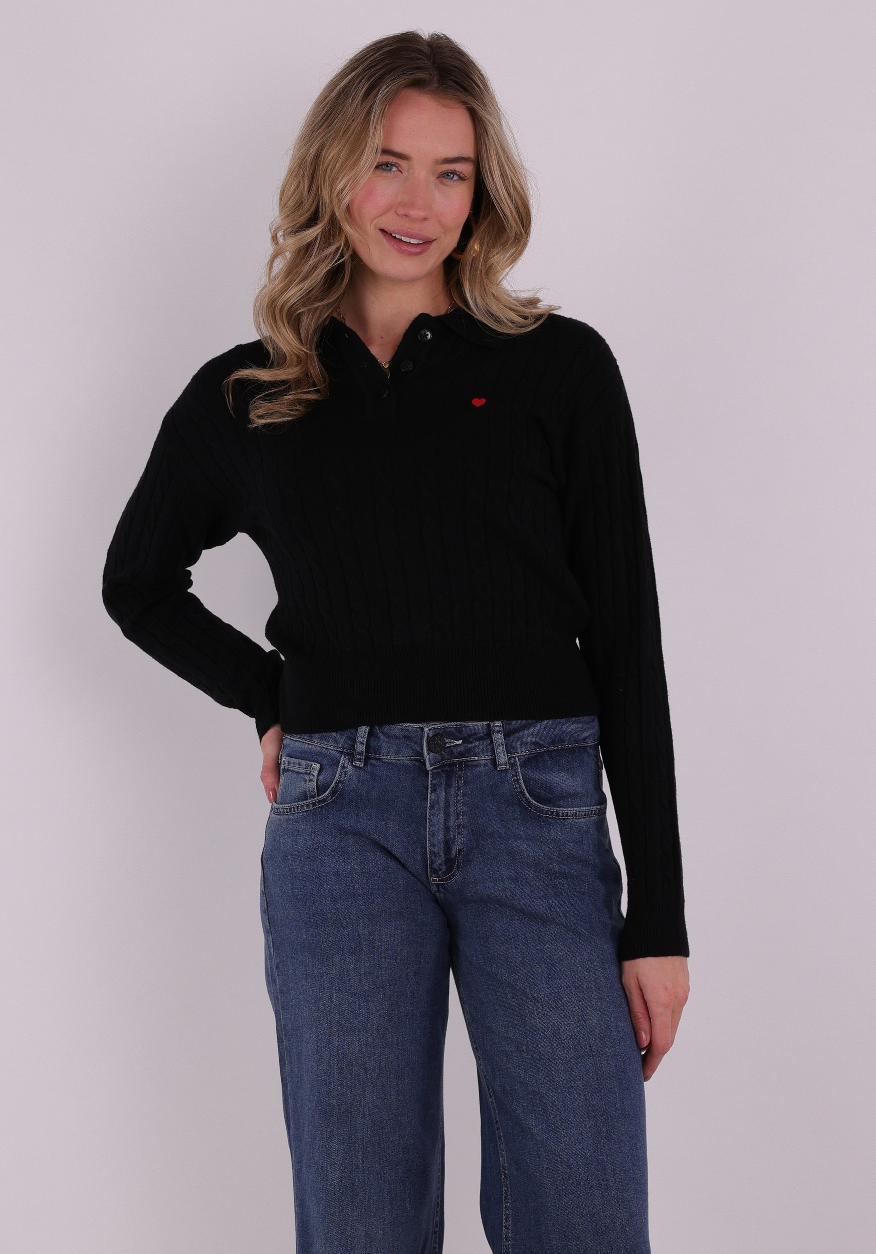 Only Trui Katia 15360562 Zwart