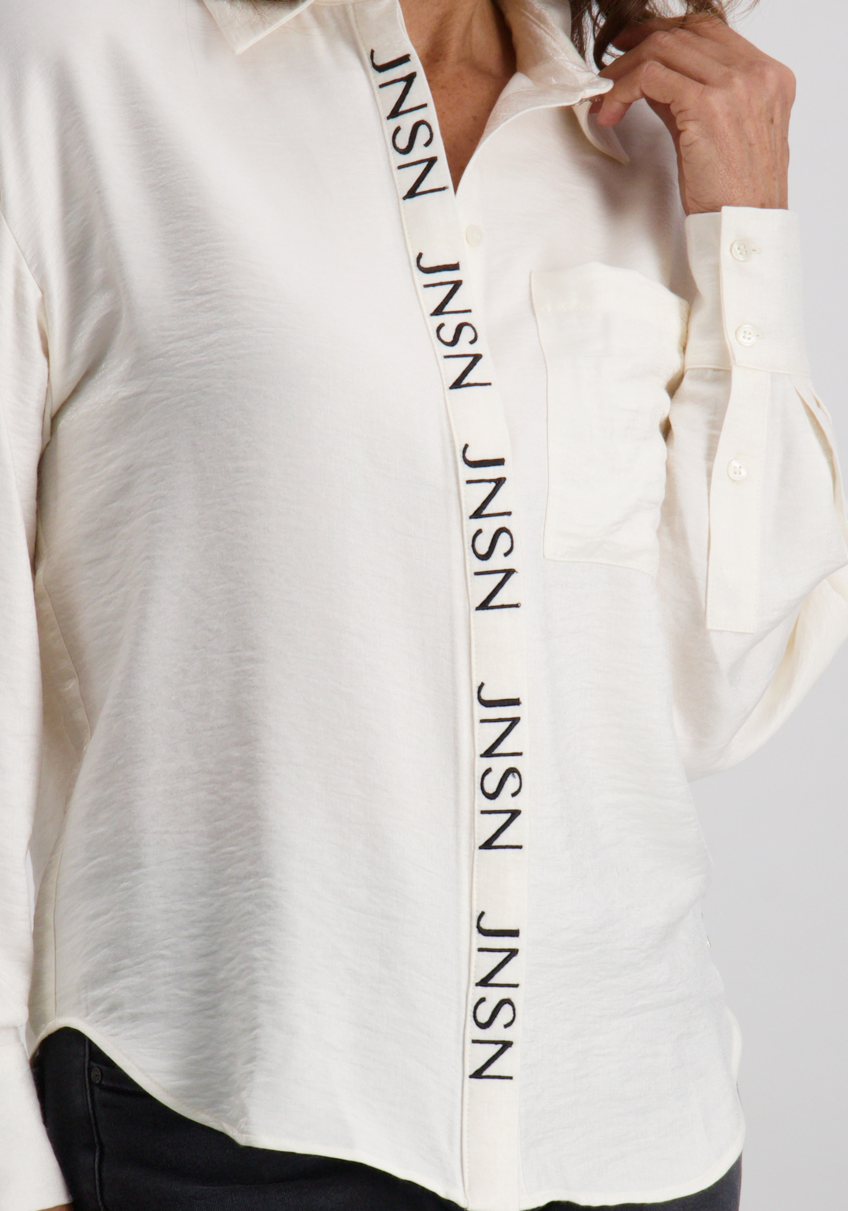 Jansen Amsterdam Blouse LIEKE W25.4 Wit