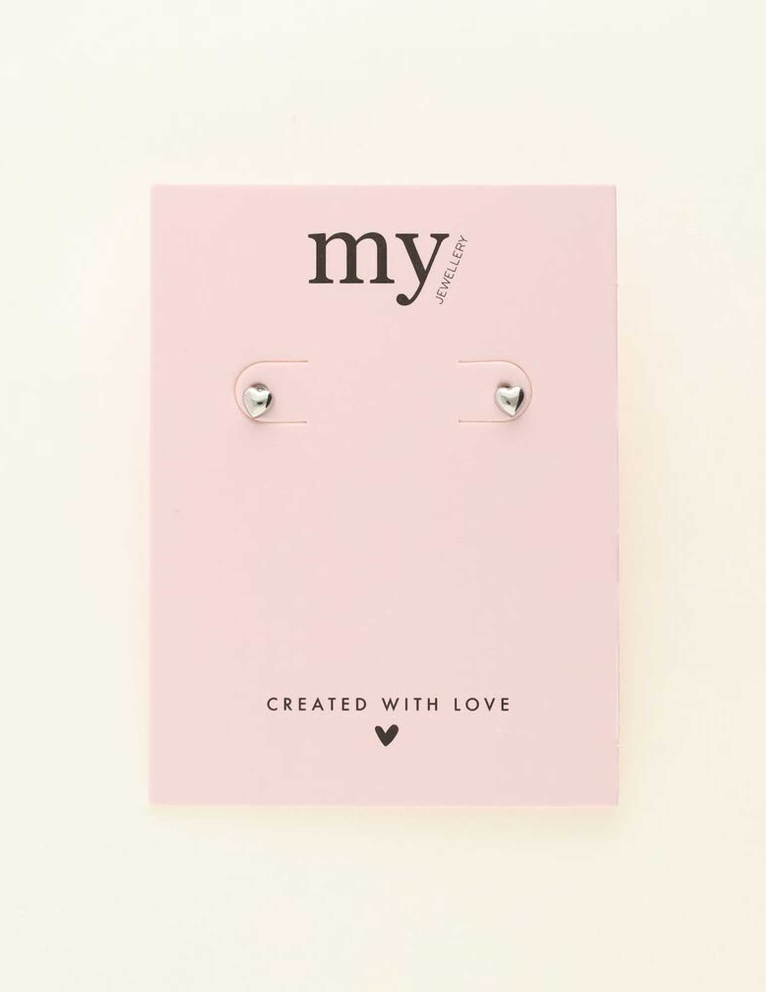 My Jewellery Studs Hartje MJ08523 Zilver