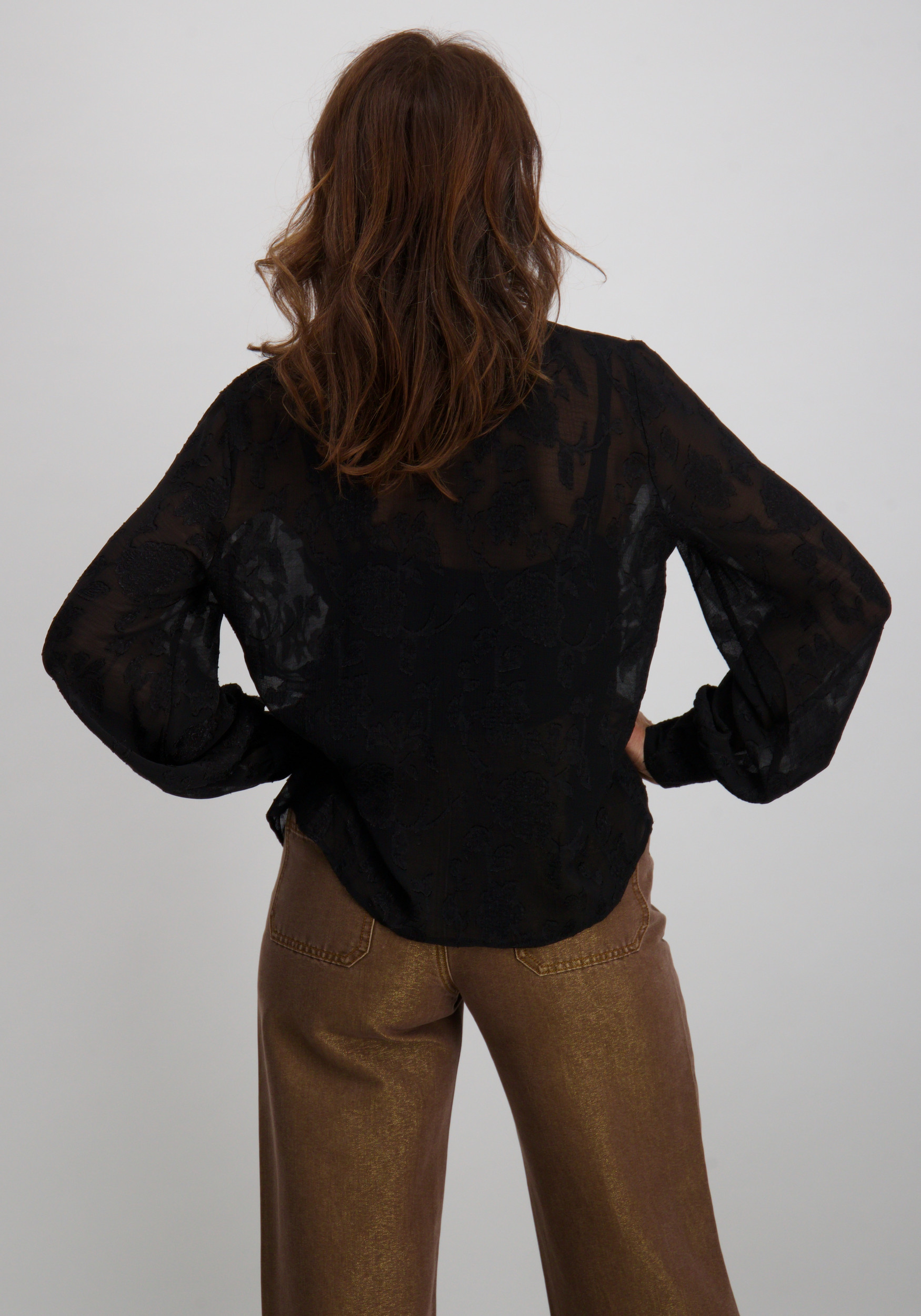 Only Blouse Doreen 15360454 Zwart