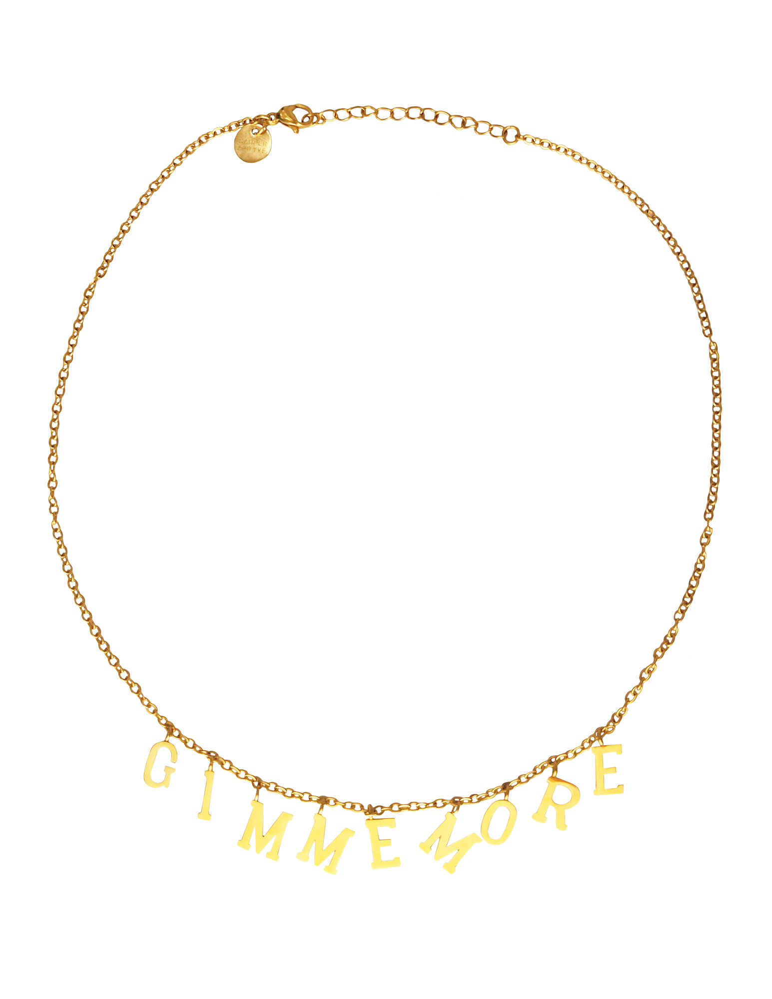 Harper & Yve Ketting Gimme more DW25BACC12 Goud