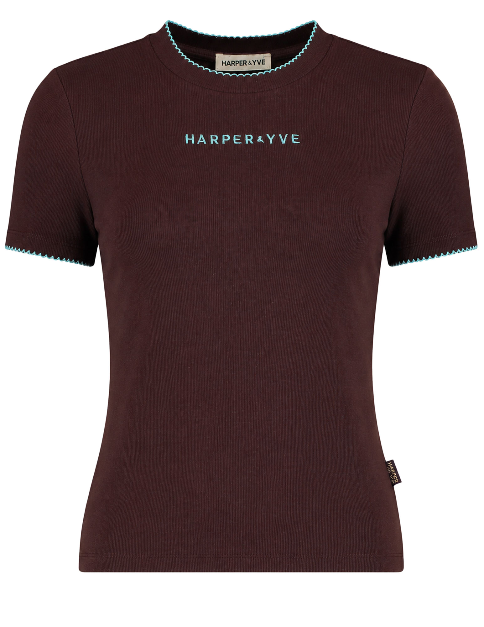 Harper & Yve Top Cammy AW6P400 Donker bruin