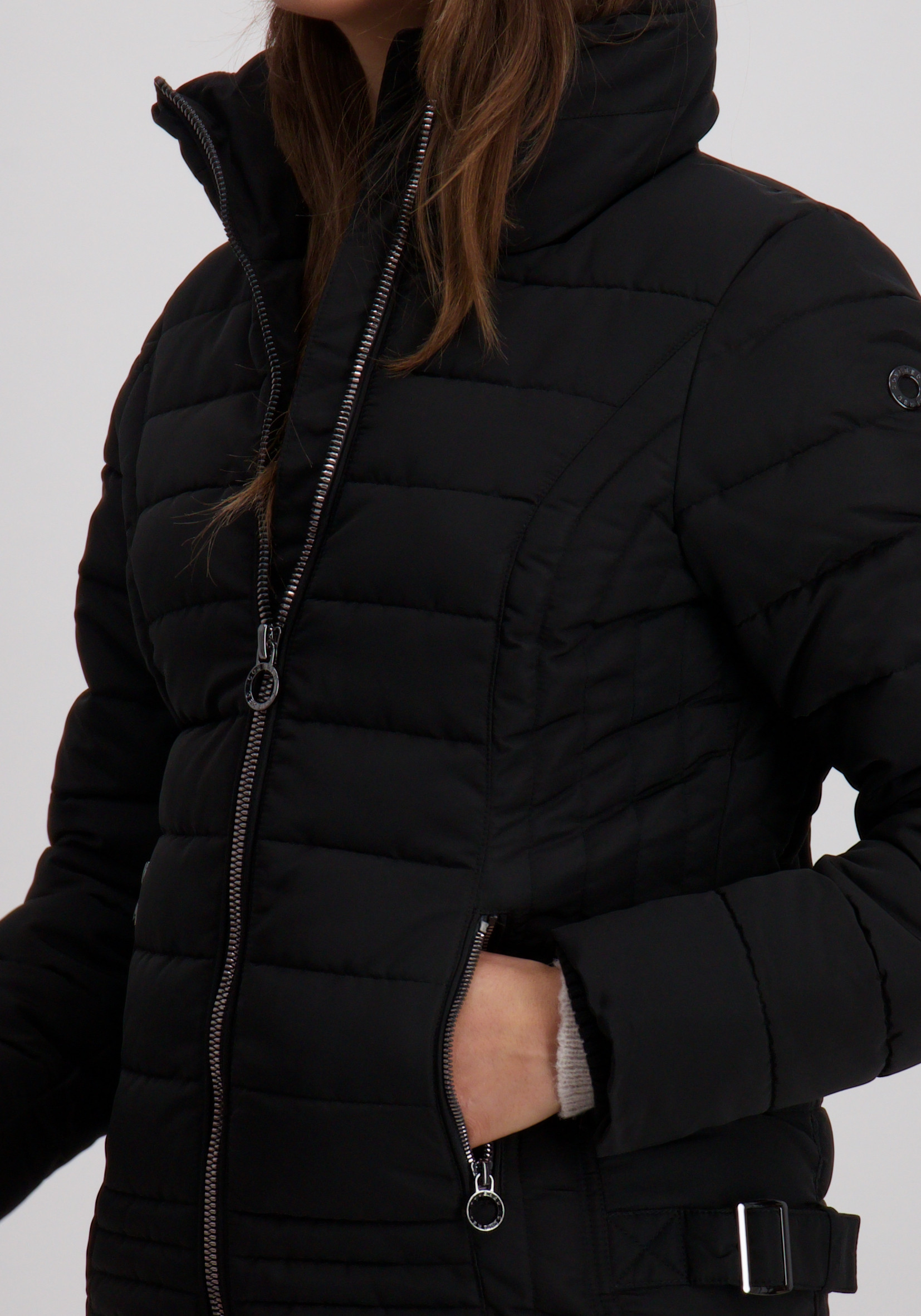 Covered - Romath Winterjas Ronja L60036 Zwart