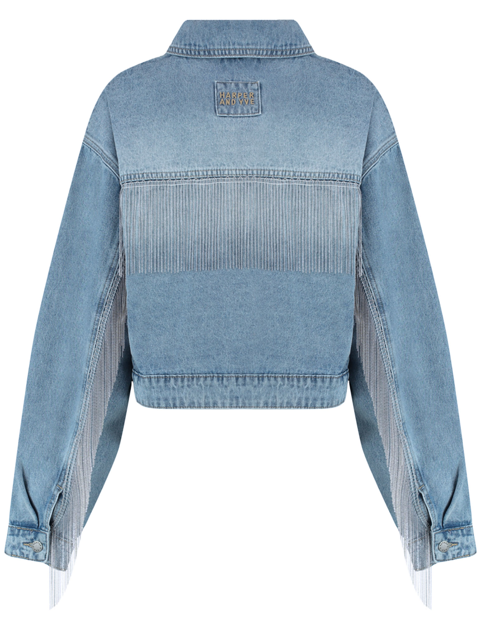 Harper & Yve Jacket Millow AW25N210 Licht blauw