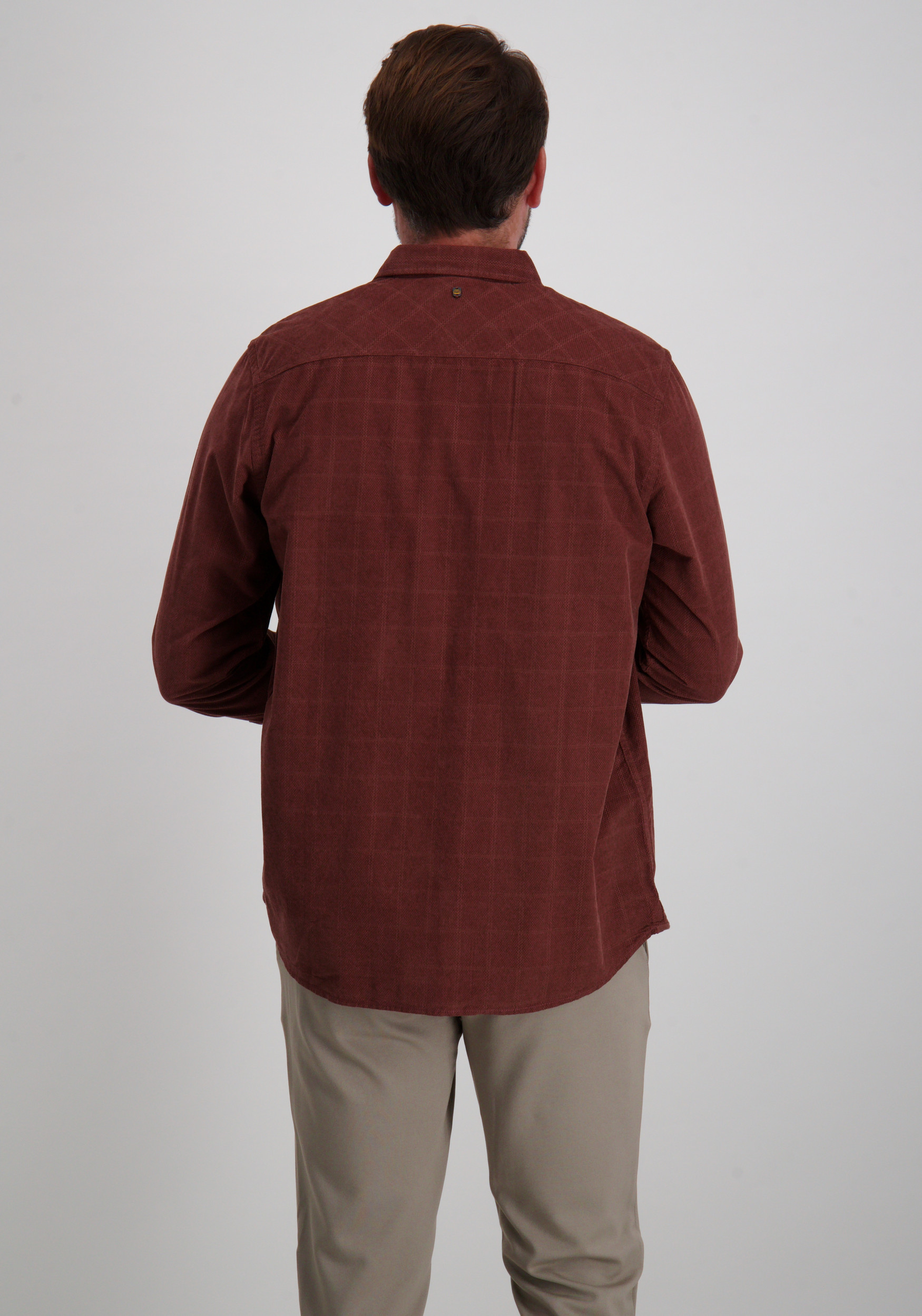 PME Legend overhemd corduroy PSI2509242 Bruin